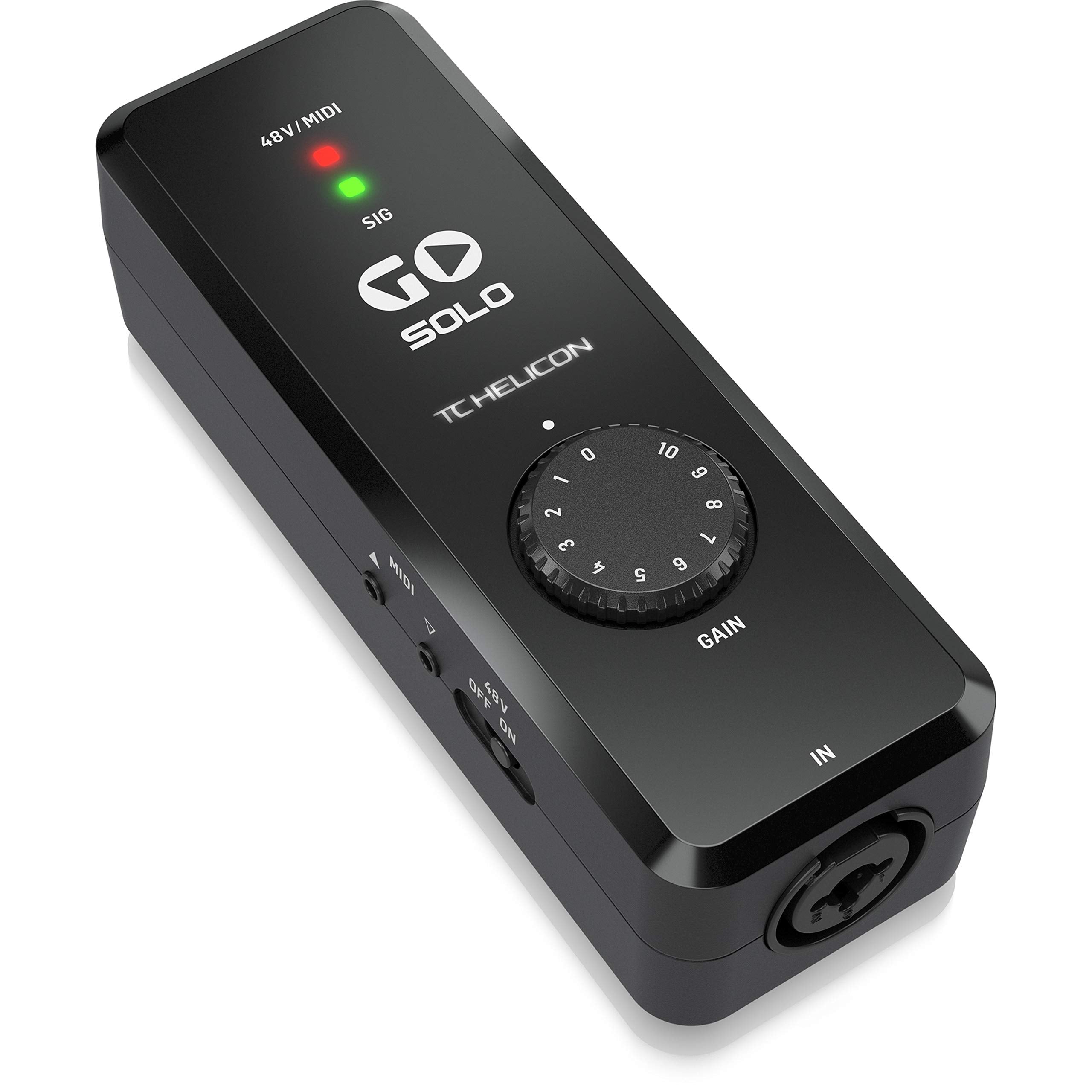 Tc Helicon Go Solo Audio/Midi Interface For Mobile Devices