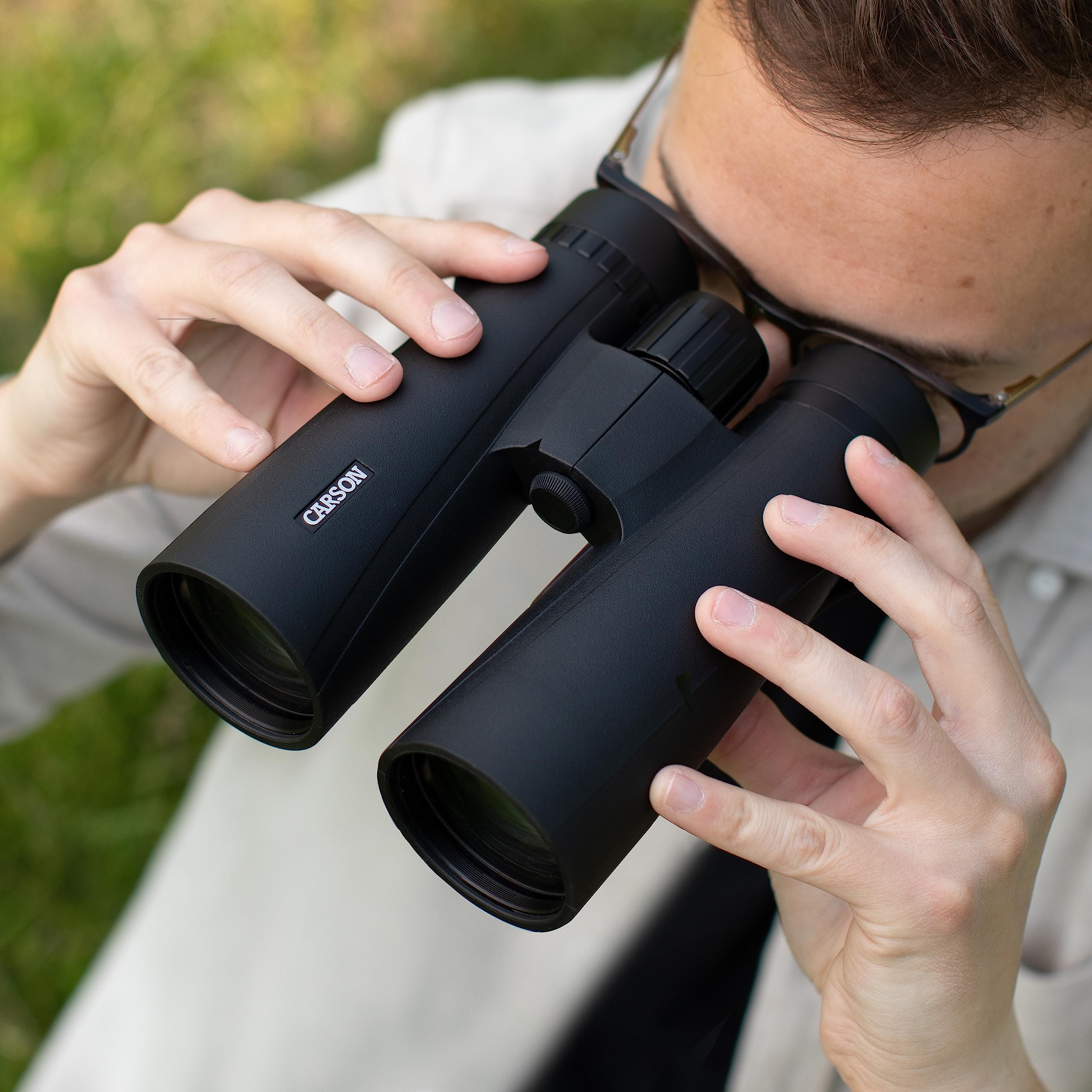 Carson Vx Series 12X50Mm Full Sized High Definition Waterproof Binoculars, Black (Vx 250)