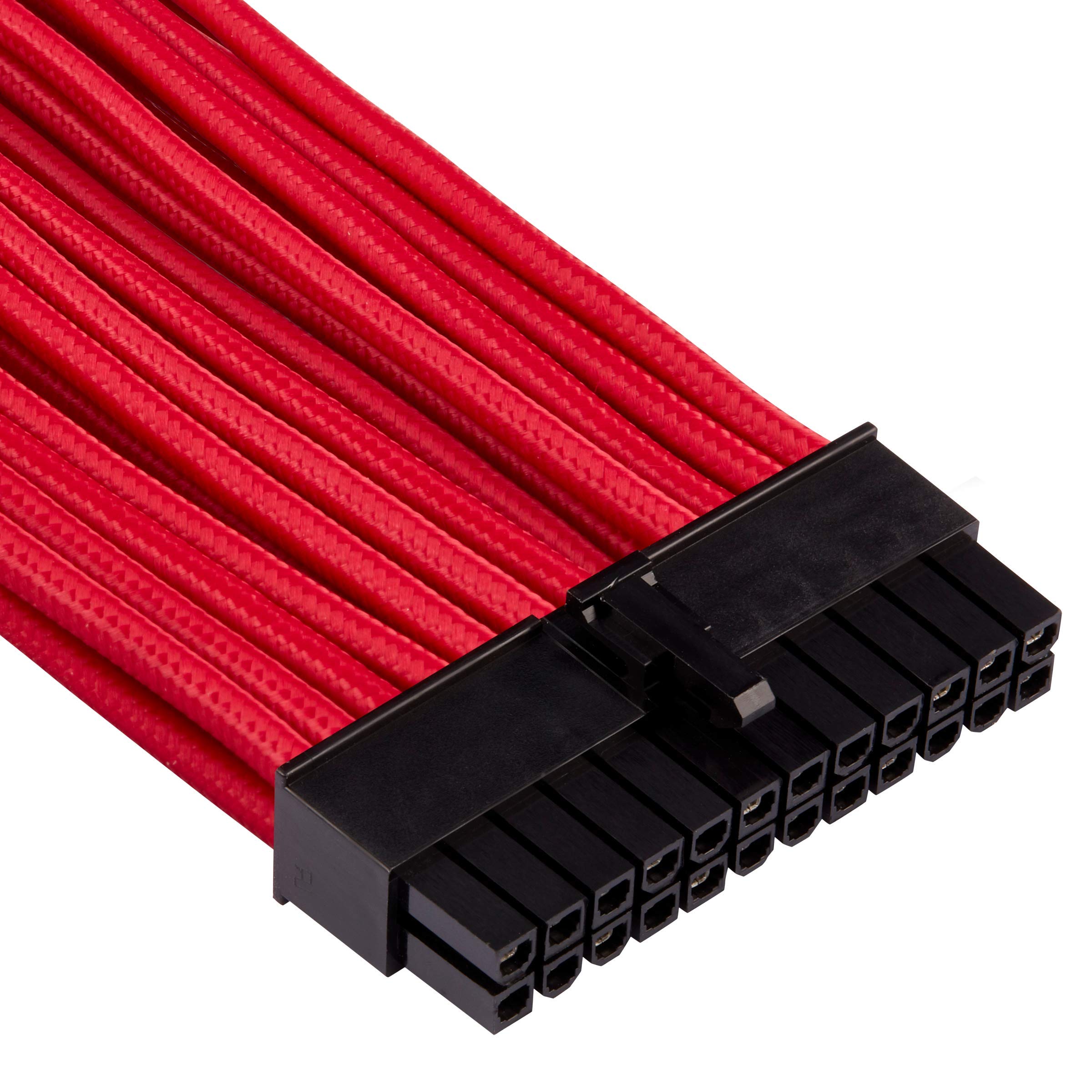 CORSAIR Premium PSU Cables Starter Kit – Red, Model CP-8920216, 2 Yr Warranty