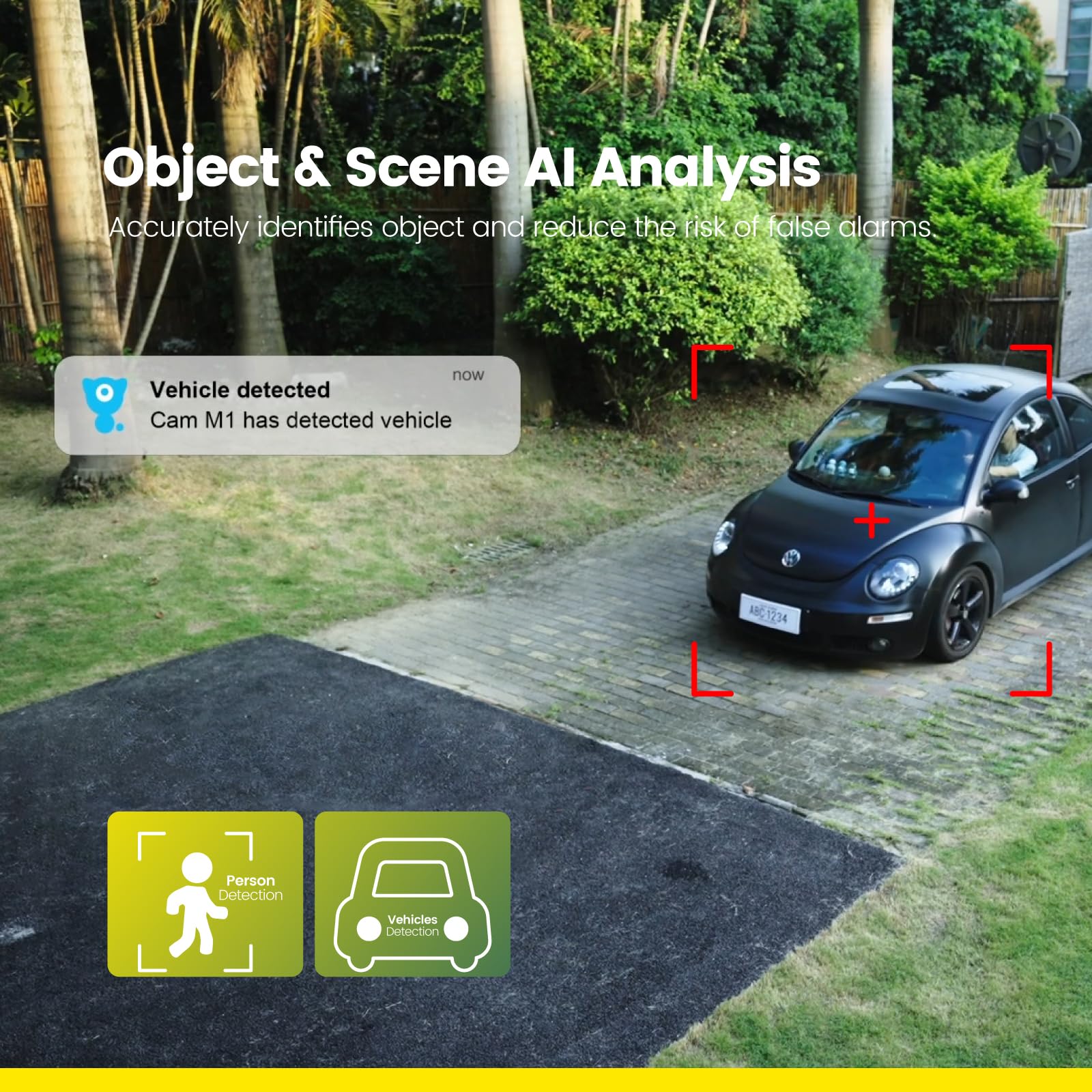 Litokam 4Mp Security Camera Outdoor, 2.4G Wi Fi Camera For Home Security Outdoor With Ai Motion Detection, 360 Ptz Surveillance