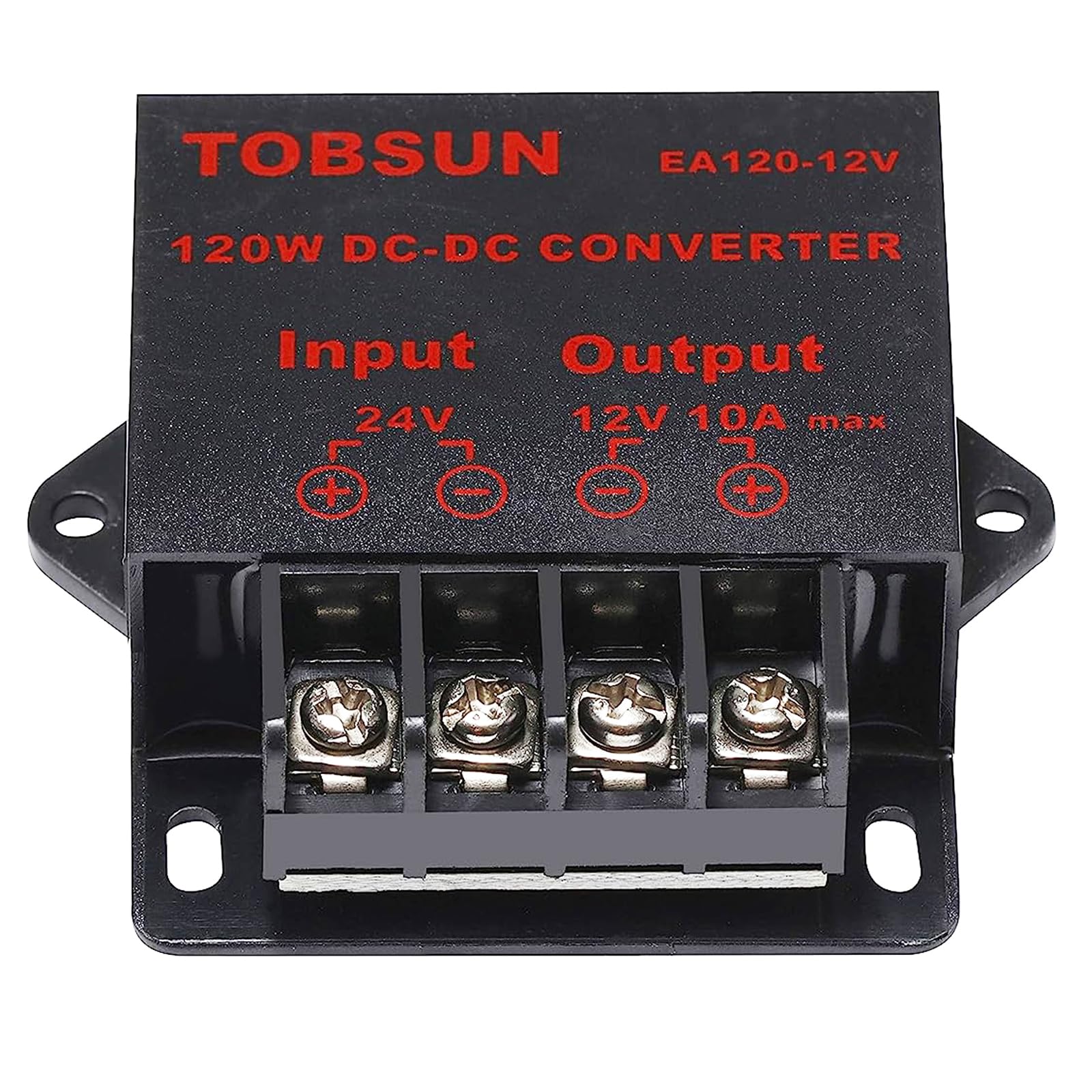 Dc 24V To 12V 10A Step Down Converter, 120W 10A Power Buck Voltage Regulator Reducer, Compact Transformer Module For Car, Truck,