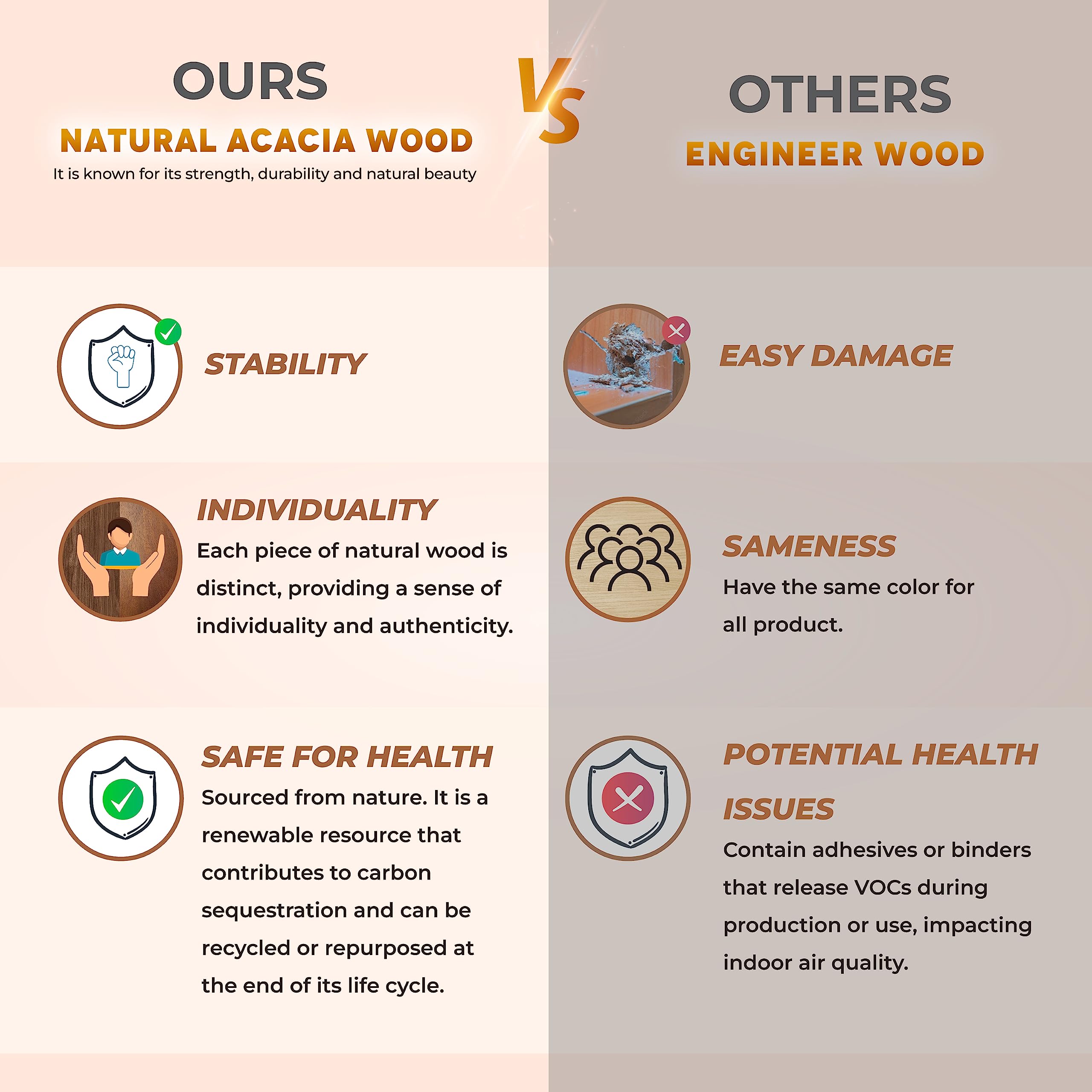 2Bhome Wooden Lp Record Player Stand With 4 Cabinets, Holds Up To 100 Vinyls, Metal Record Storage Holder And Organizer Table, C