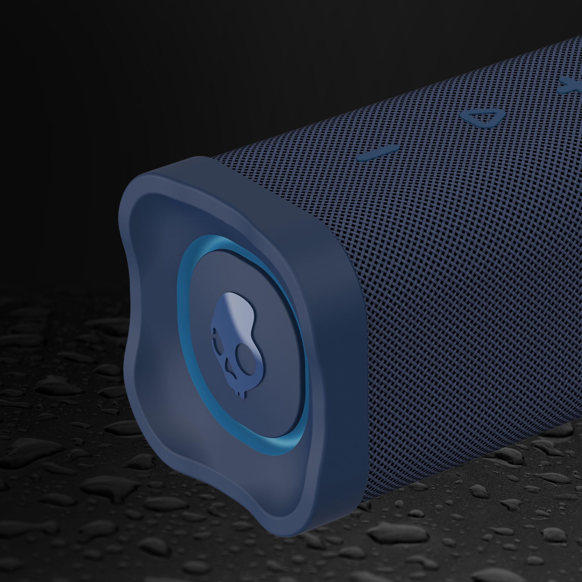 Skullcandy Terrain Wireless Bluetooth Speaker   Ipx7 Waterproof Portable Speaker With Dual Custom Passive Radiators, 14 Hour Bat