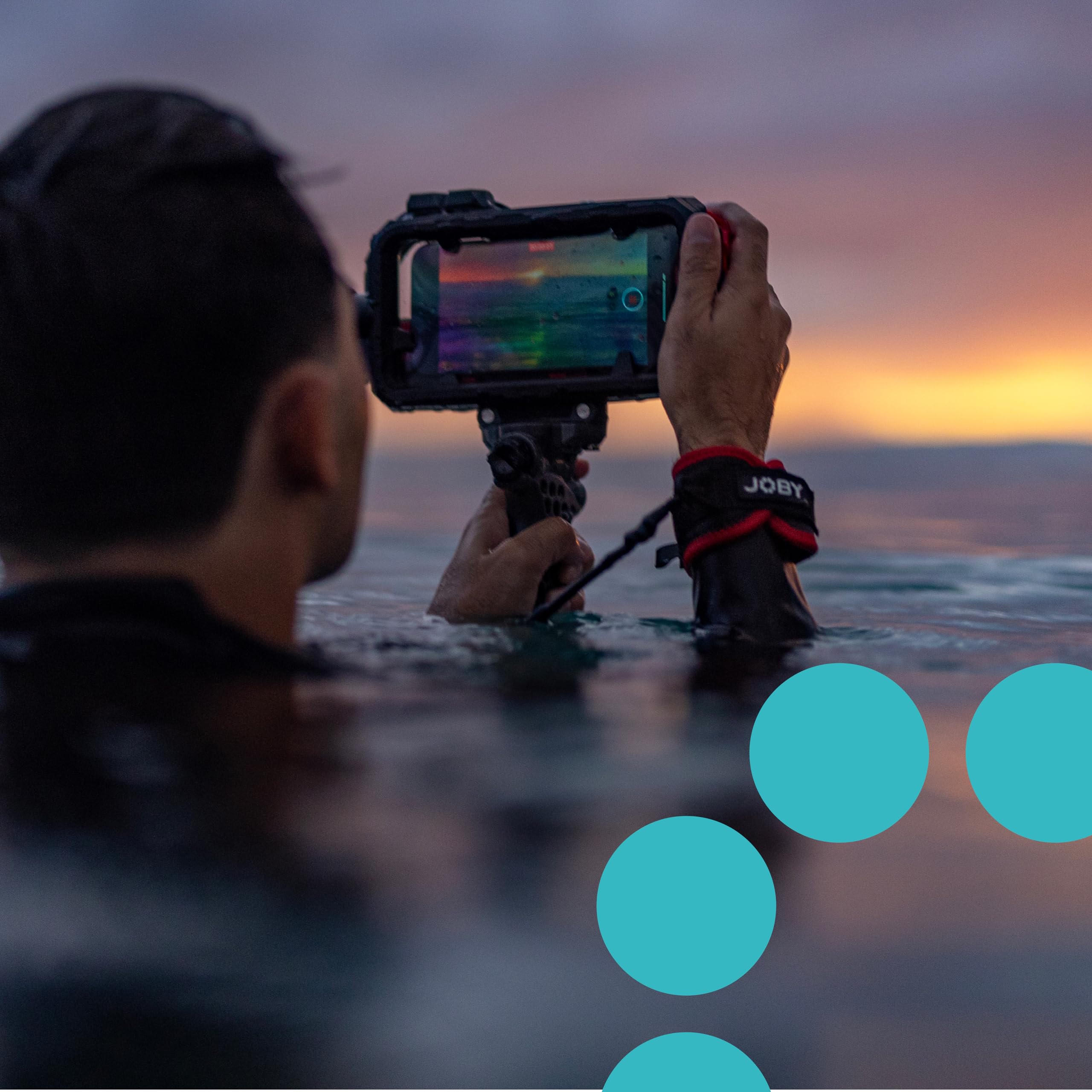 Joby Seapal Sports Leash, For Seapal Smartphone Waterproof Case, Braided Cord, For Action Content Creation, Videography, Photogr