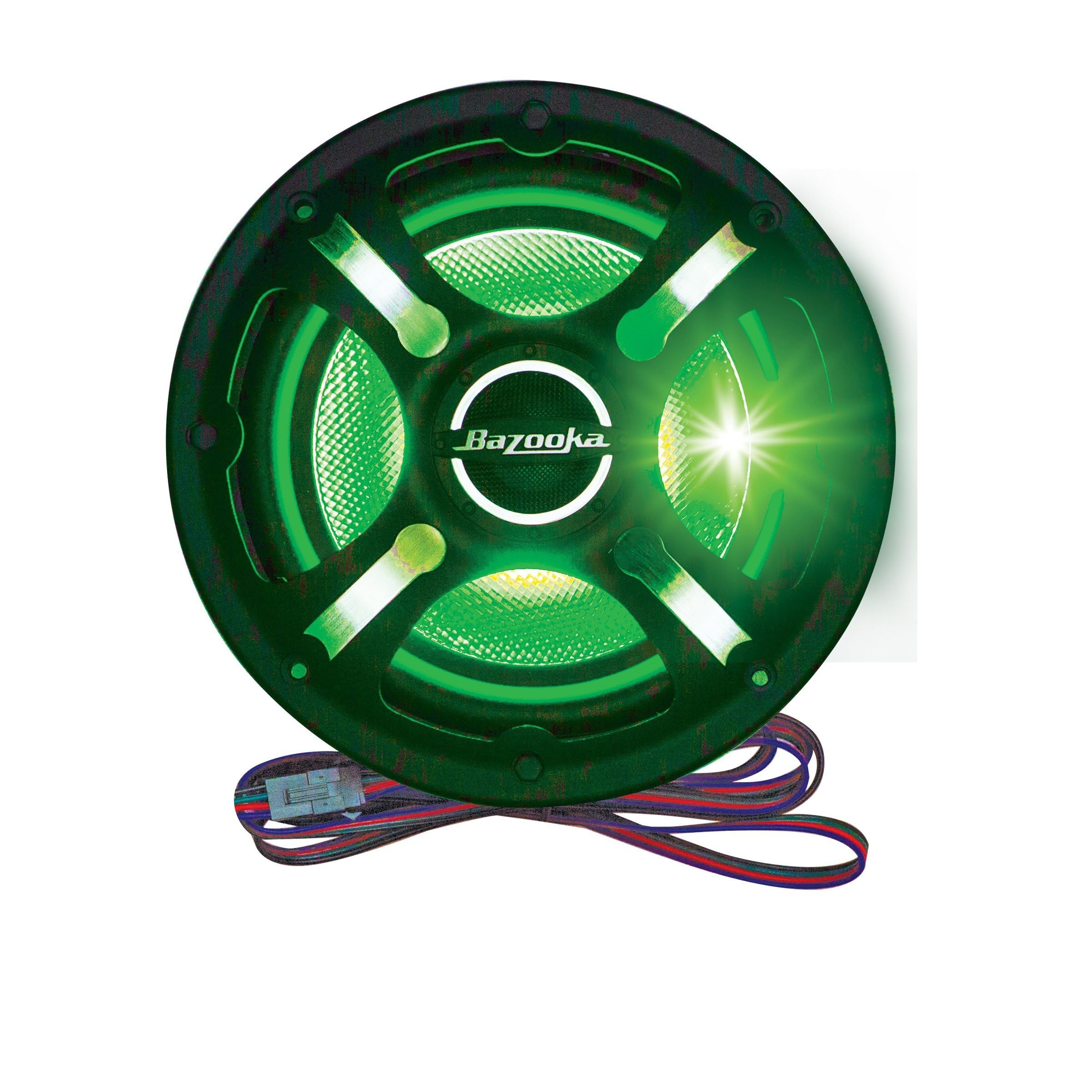 Bazooka | Macbled-Kit3 Marine Coax Speaker Kit | 2-Piece 6.5In & 6X9In Led Speakers | Plug-And-Play Rgb Led Controller & Remote