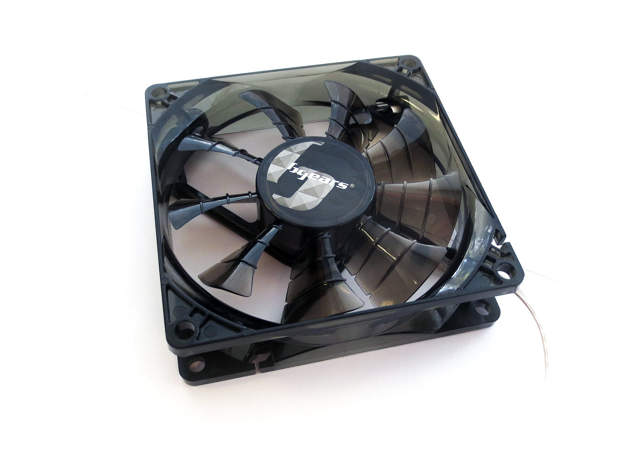 Bgears 90 Mm 2 Ball Bearing High Speed High Performance Fan, Translucent Black (B Pwm 90 Black 2Ball)