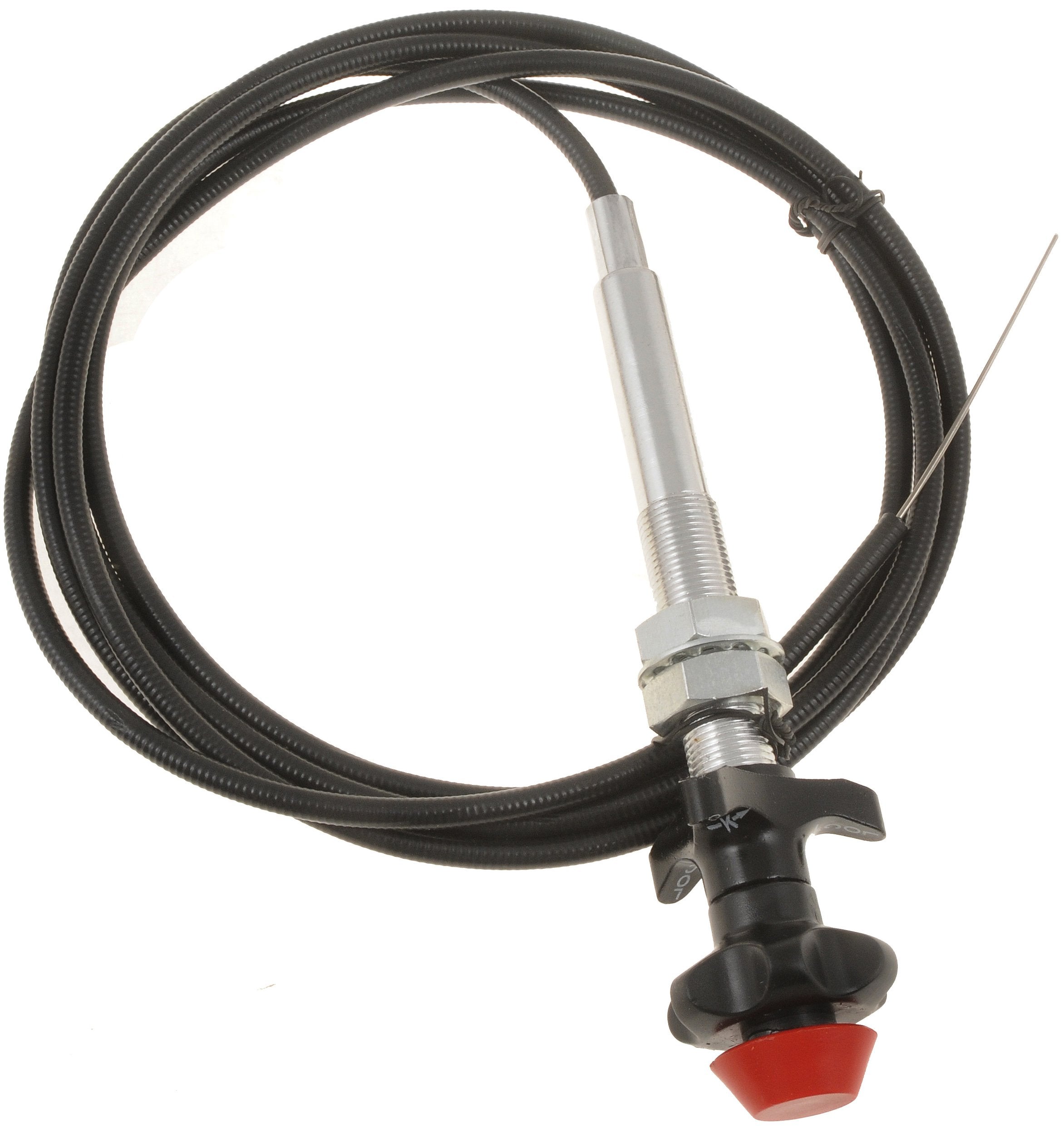 Control Cables With 2 In. Black Knob, 10 Ft. Length