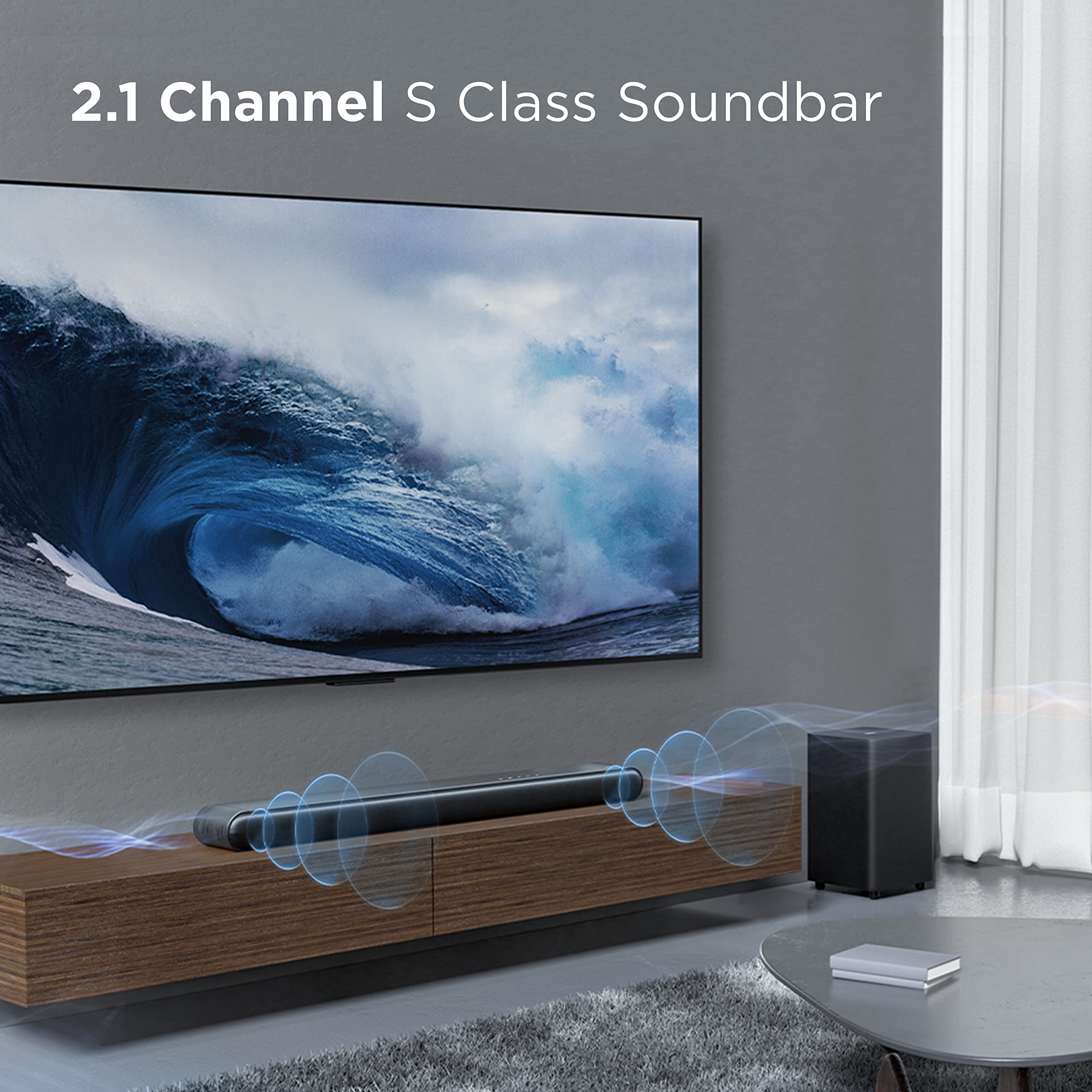 Tcl S Class 2.1 Channel Sound Bar With Dts Virtual:X And Wireless Subwoofer, S210W