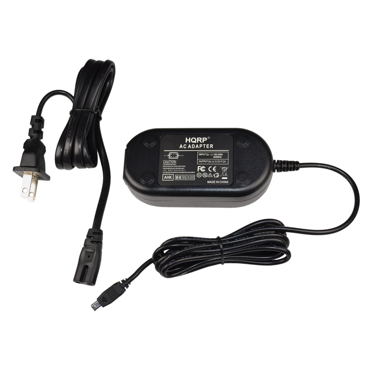 Hqrp Ac Adapter Compatible With Pentax K-Ac132 38780 K-1, K-3, K-3Ii, K-5Ii, K-5Iis Digital Slr Camera Power Supply Cord + Euro Plug Adapter
