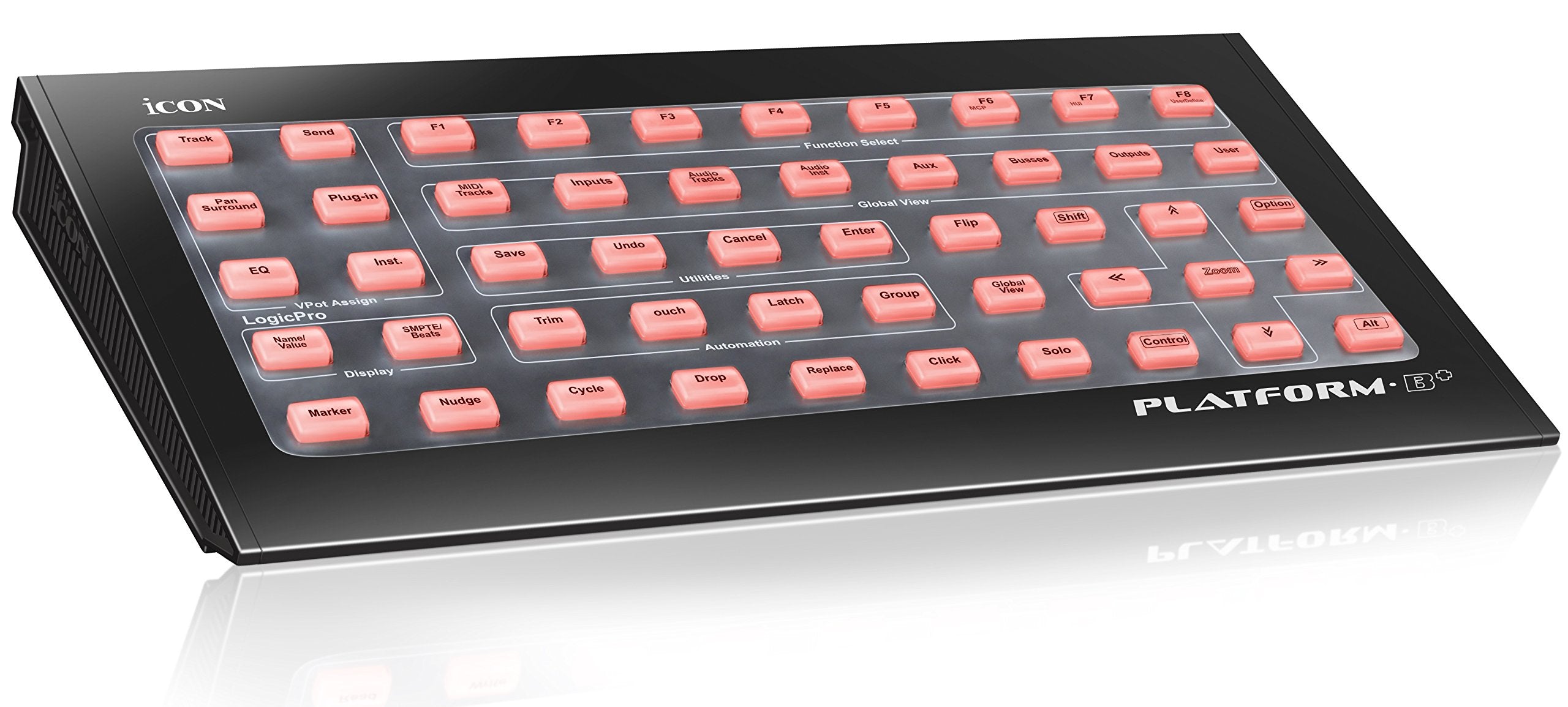 Icon Pro Audio Platform B+   50 Button Module For Platform M+ Daw Control Surface