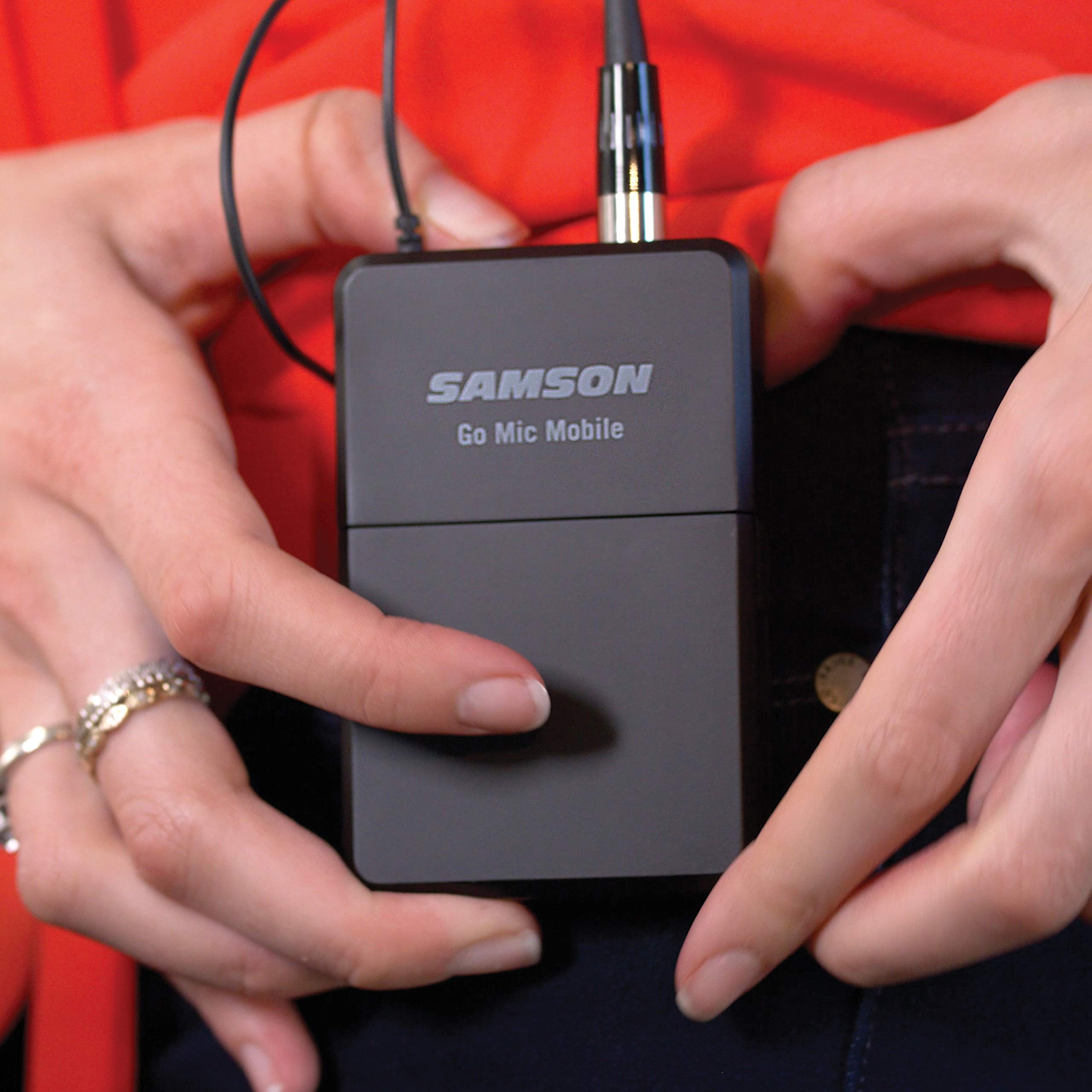 Samson Go Micsamson Mobile Beltpack Transmitter With Lm8 Lavalier Mic