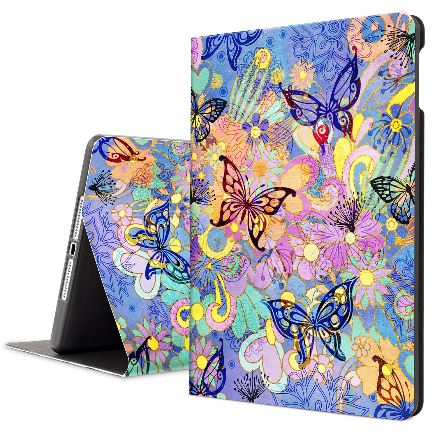 Ipad 6Th Generation Case, Ipad 5Th Generation Case, Ipad Air 2/Air 1 Case, Ipad 9.7 Inch Case Kids Girls, 9.7 Slim Hard Back Cov