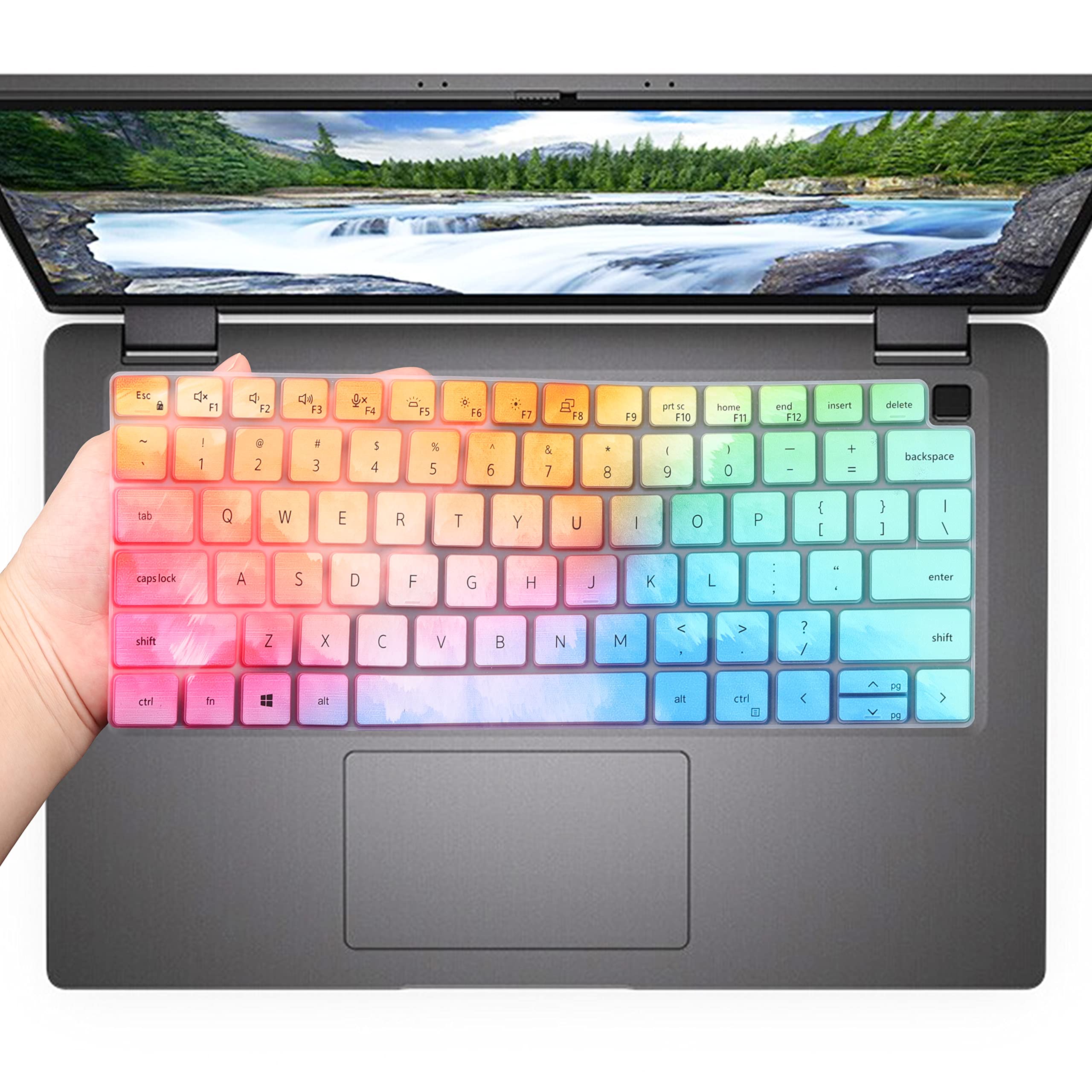 Keyboard Cover For 14 Inch Dell Latitude 7430 7420 7440 7450 7410 Notebook, Latitude 5440 5431 5430 5420 3440 14''/Dell Latitude