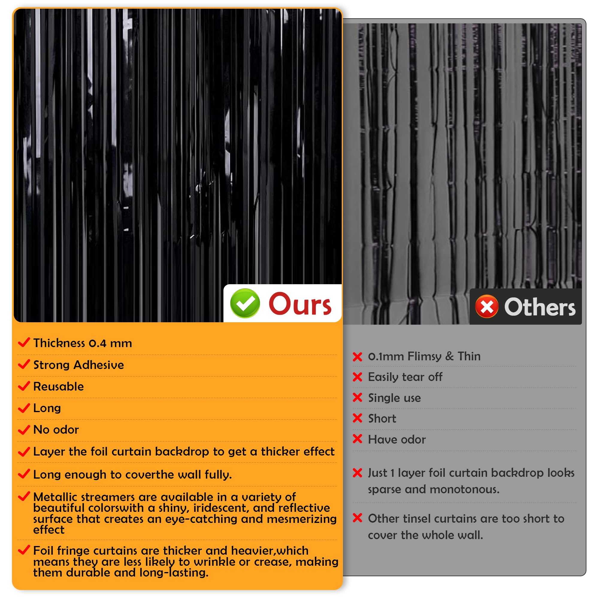 Ohome Halloween Decorations   Halloween Party Decorations | Halloween Backdrop | Halloween Party Favors Supplies   Halloween Bir