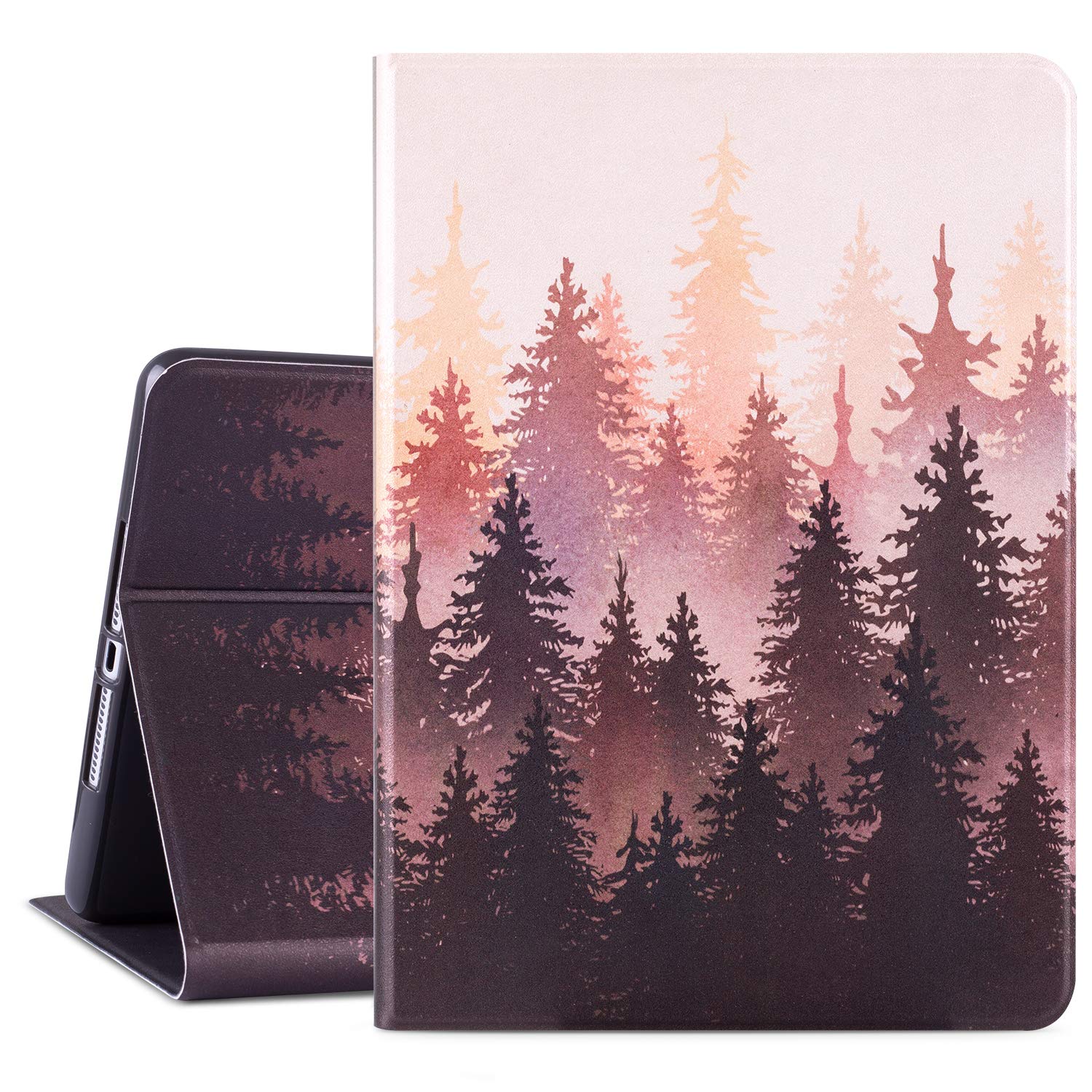 Vimorco Case For Ipad 9.7 Inch 5Th/6Th Generation 2017/2018, Protective Leather Case For Ipad 9.7 Air 1/2 Gen, Slim Adjustable M