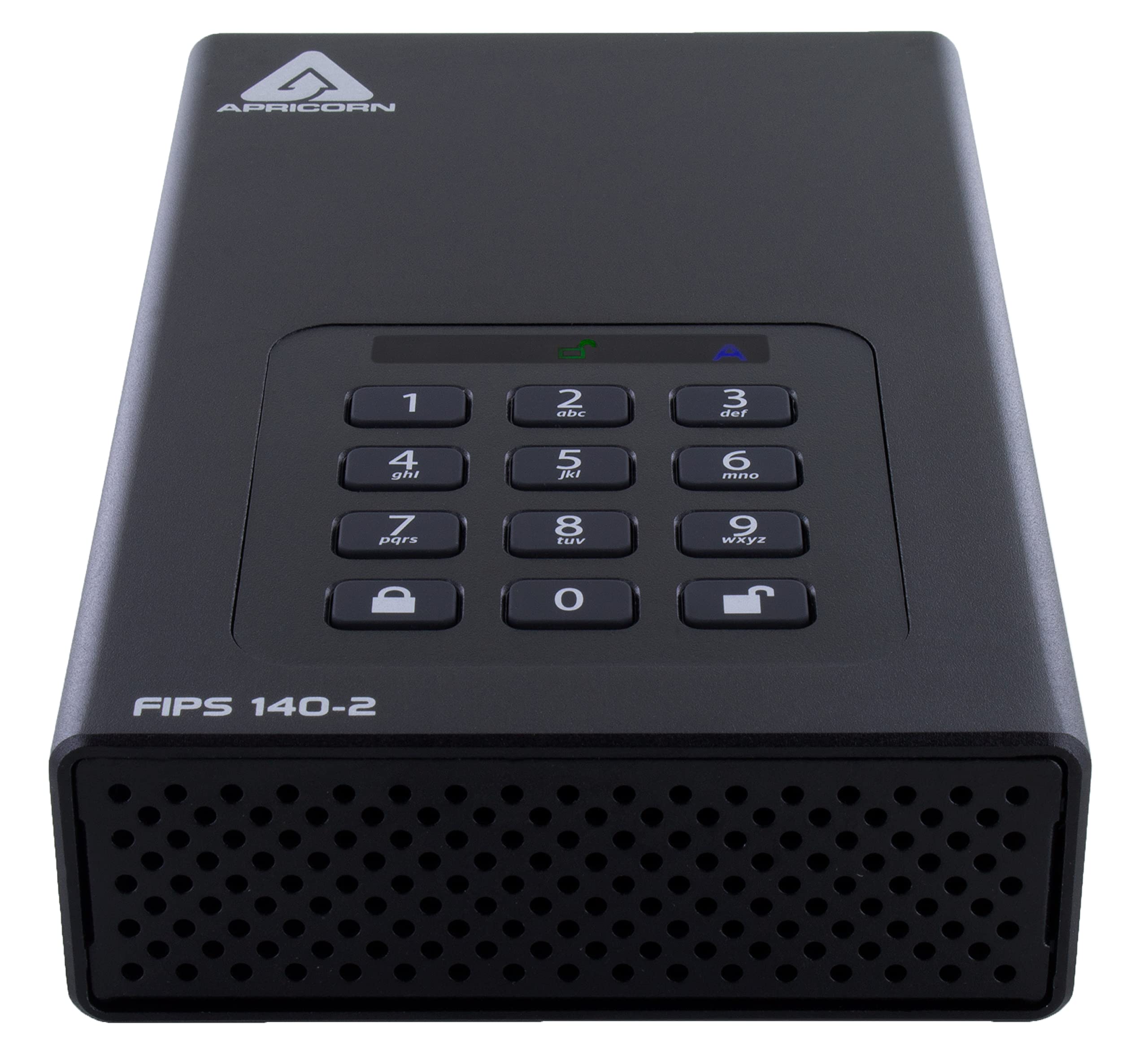 Apricorn 6Tb Aegis Desktop Padlock Fips 140 2 Validated 256 Bit Encrypted Hard Drive (Adt 3Pl256F 6000)