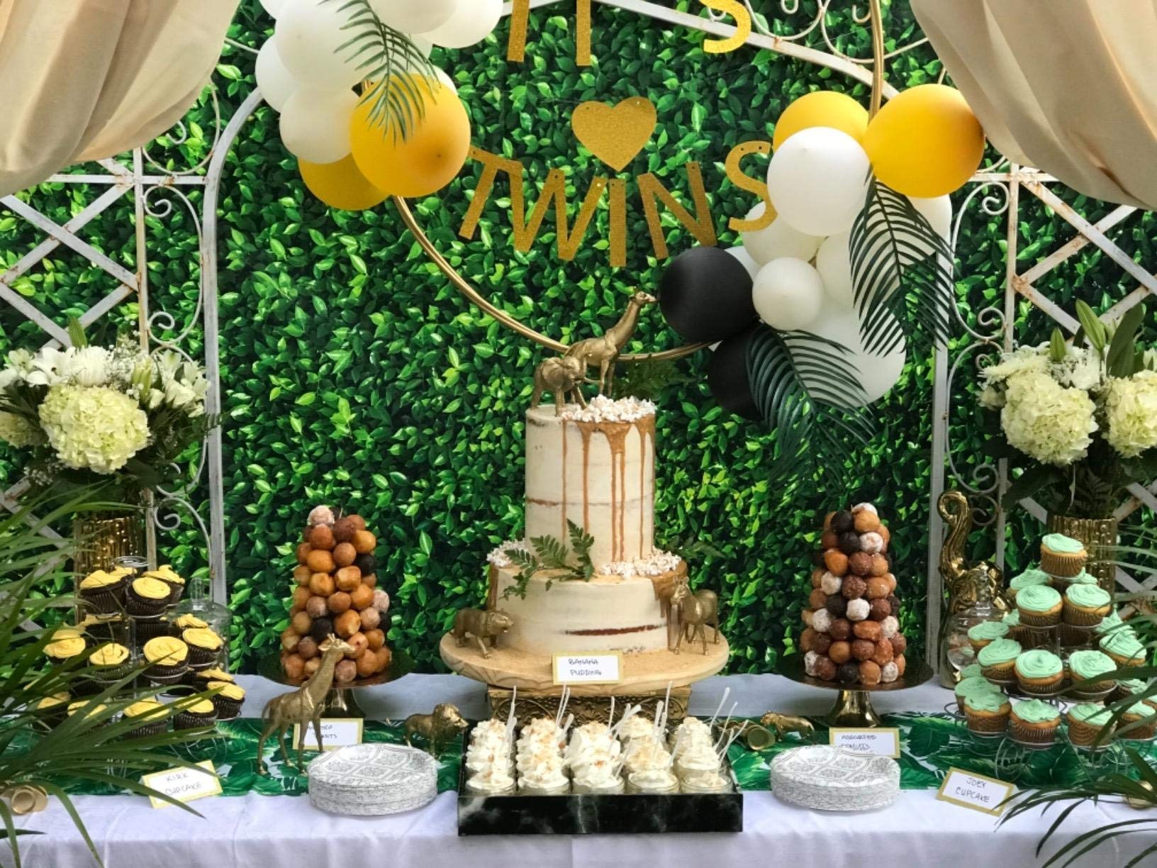 Sjoloon 5X7Ft Green Leaves Backdrop Greenery Backdrop Natural Green Lawn Party Photography Backdrop Birthday Newborn Baby Lover