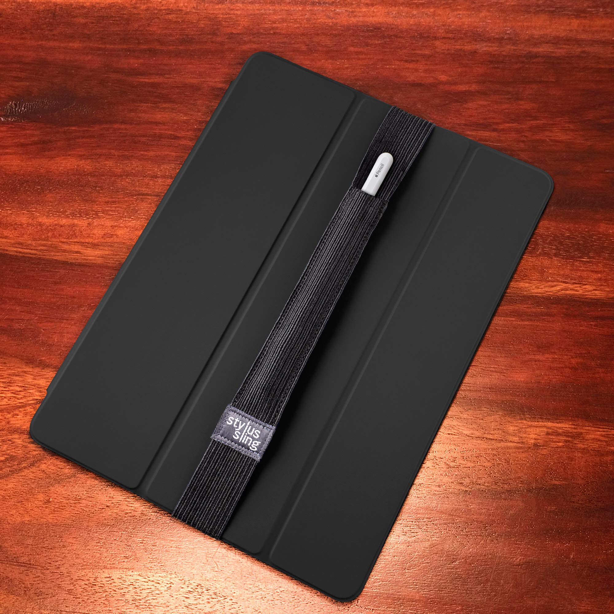 Stylus Sling Pencil Holder With Usb Adapter Pocket For Apple Pencil (1St And 2Nd Gen) - Compatible With Ipad Pro 11/10.5/9.7 & I