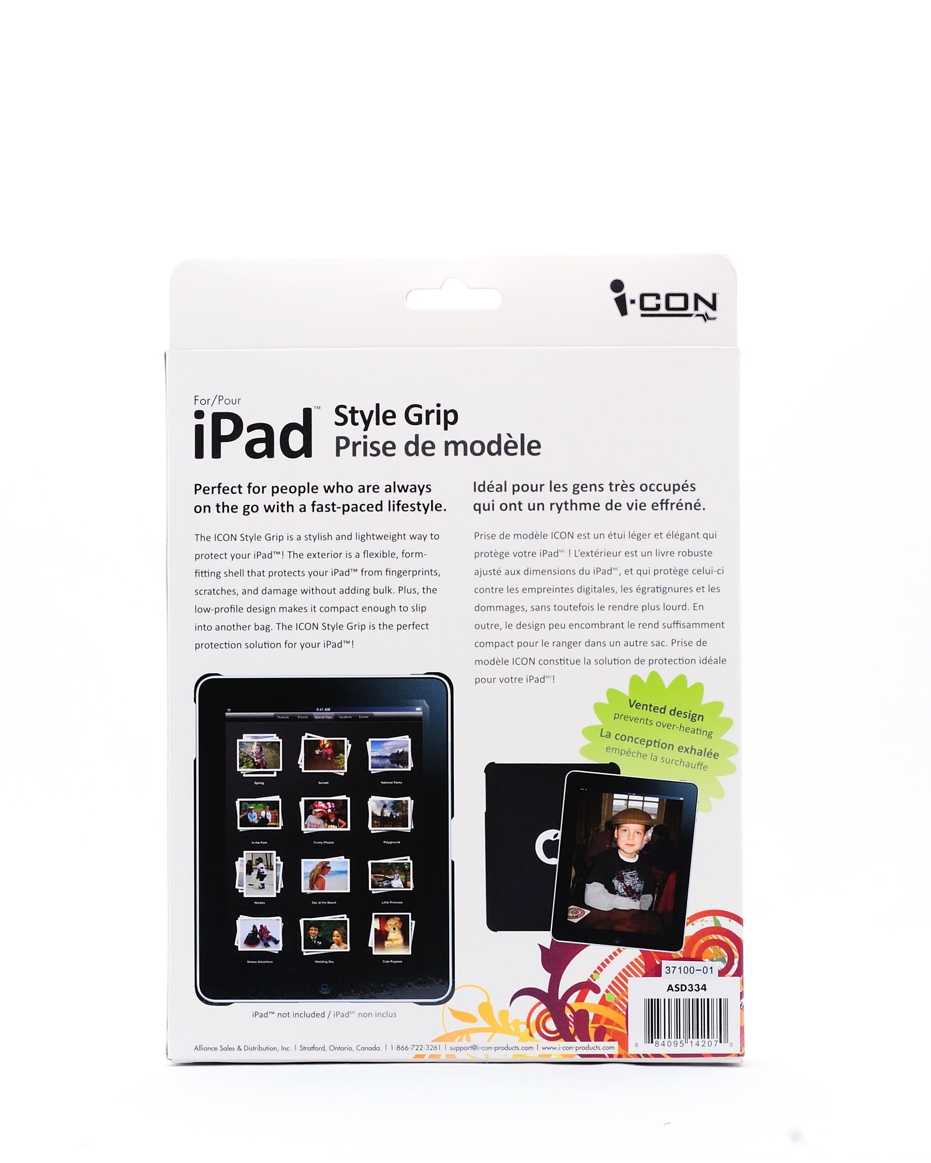 Style Grip Black For The Ipad