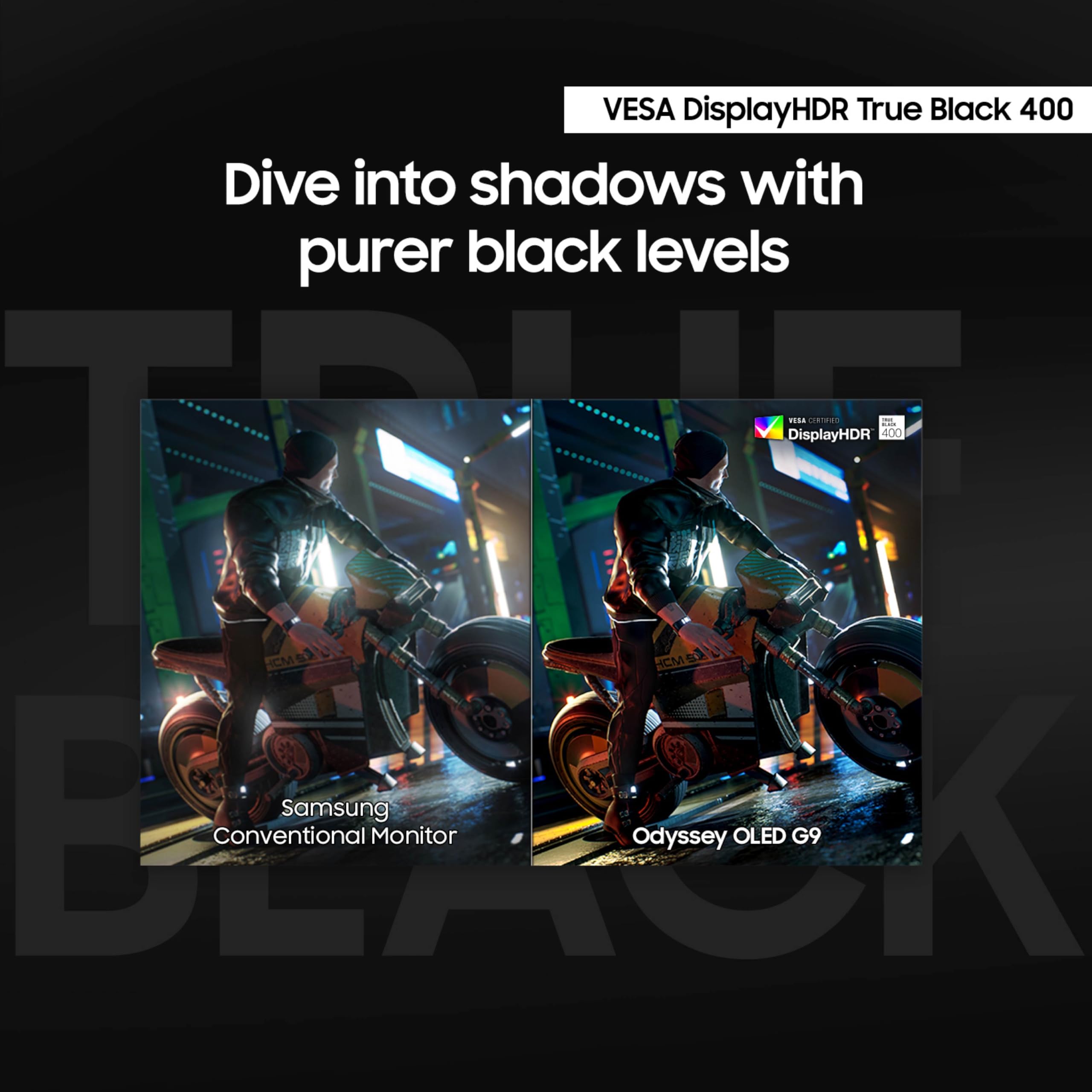 Samsung 49 Odyssey Oled G9 (G91Sd) Dual Qhd Qd-Oled G-Sync Compatible Curved Gaming Monitor, 144Hz, 0.03Ms, Amd Freesync Premium