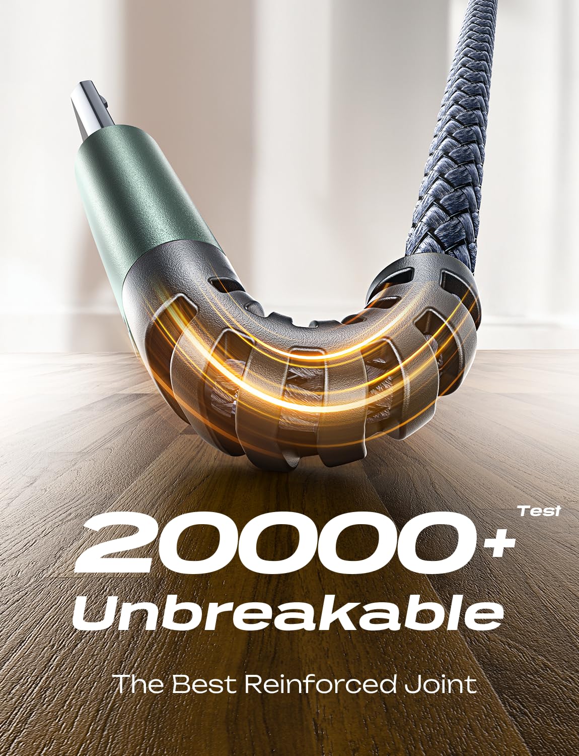 Ainope Usb Micro Cable For Kindle Charger Cord Replacement [3 Pack,3.3Ft], Unbreakable Micro Usb Cable For Kindle Nylon Micro Us