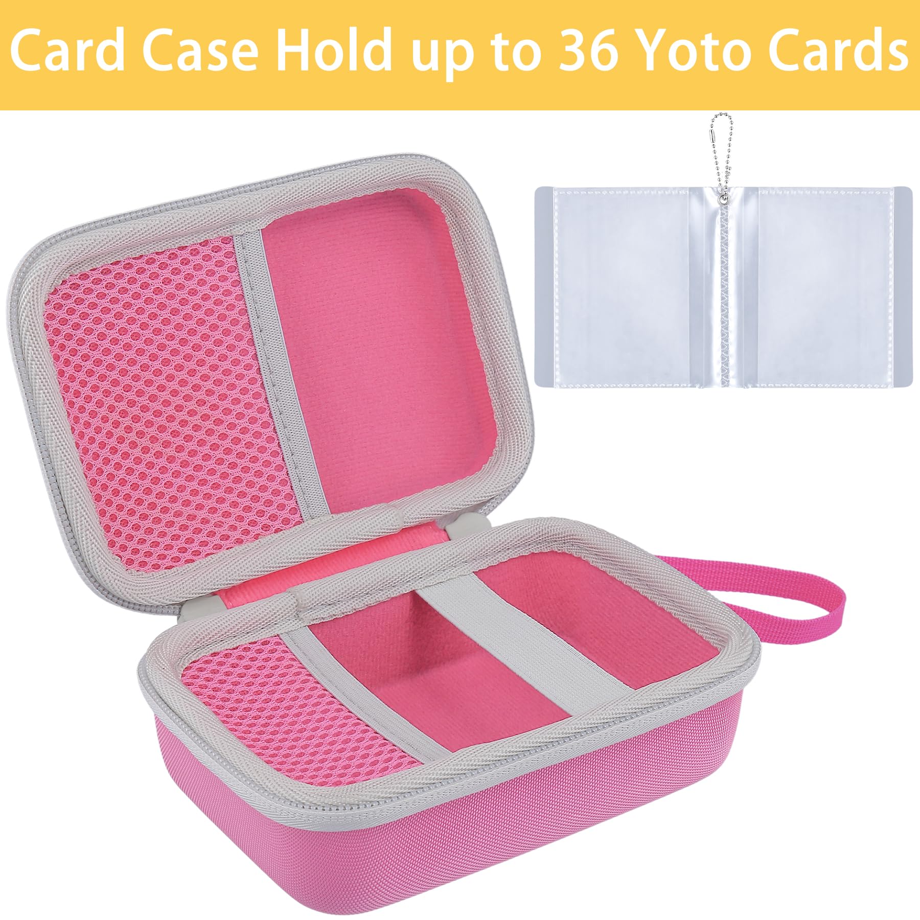Co2Crea Hard Case Compatible With Yoto Mini 2024 Edition Kids Audio Music Player Children Speaker Plays Audiobook Cards Radio An