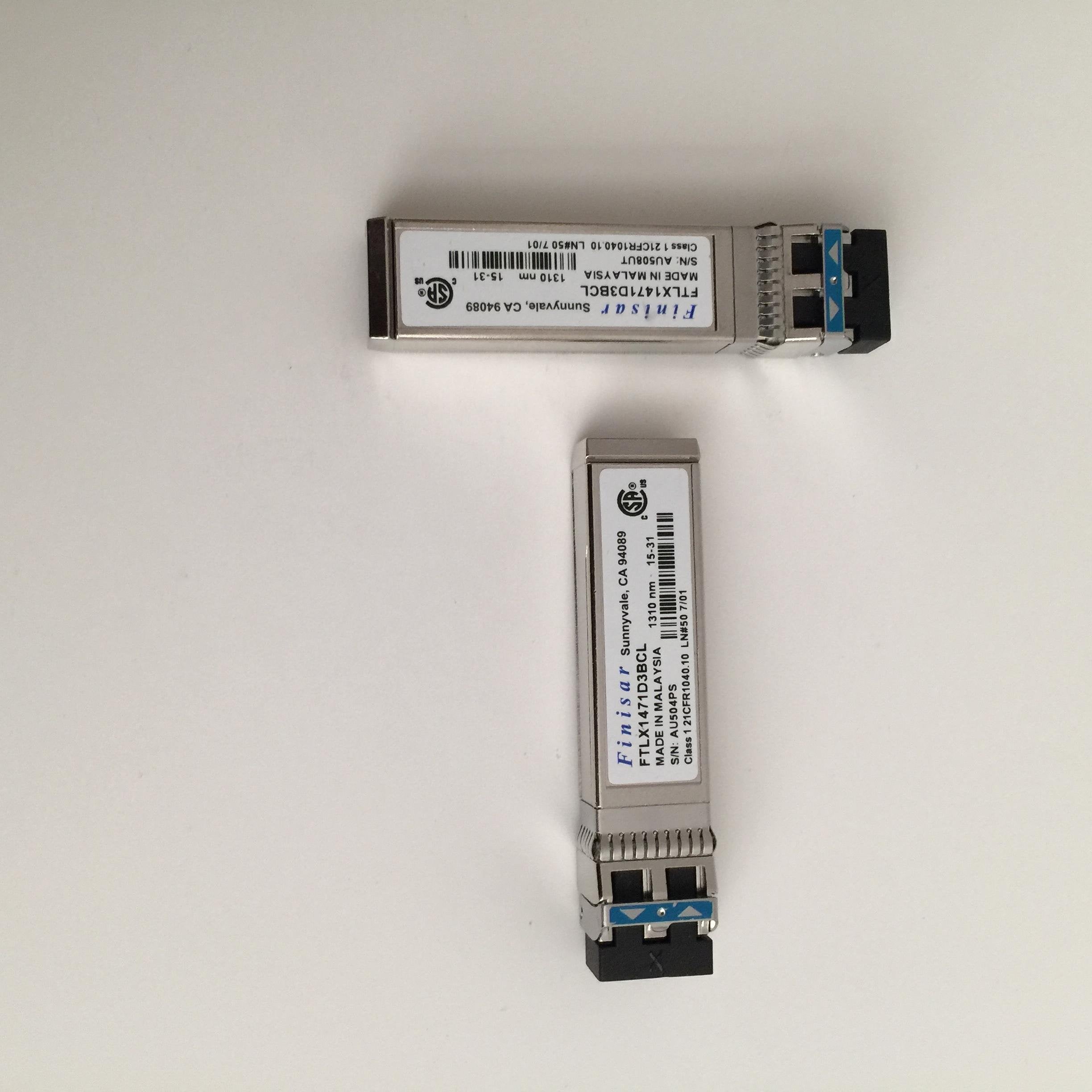 Finisar Ftlx1471D3Bcl 10.5Gb/S Rohs 6 Compliant 1310Nm Sfp+ Transceiver Retail (Finisarftlx1471D3Bcl)