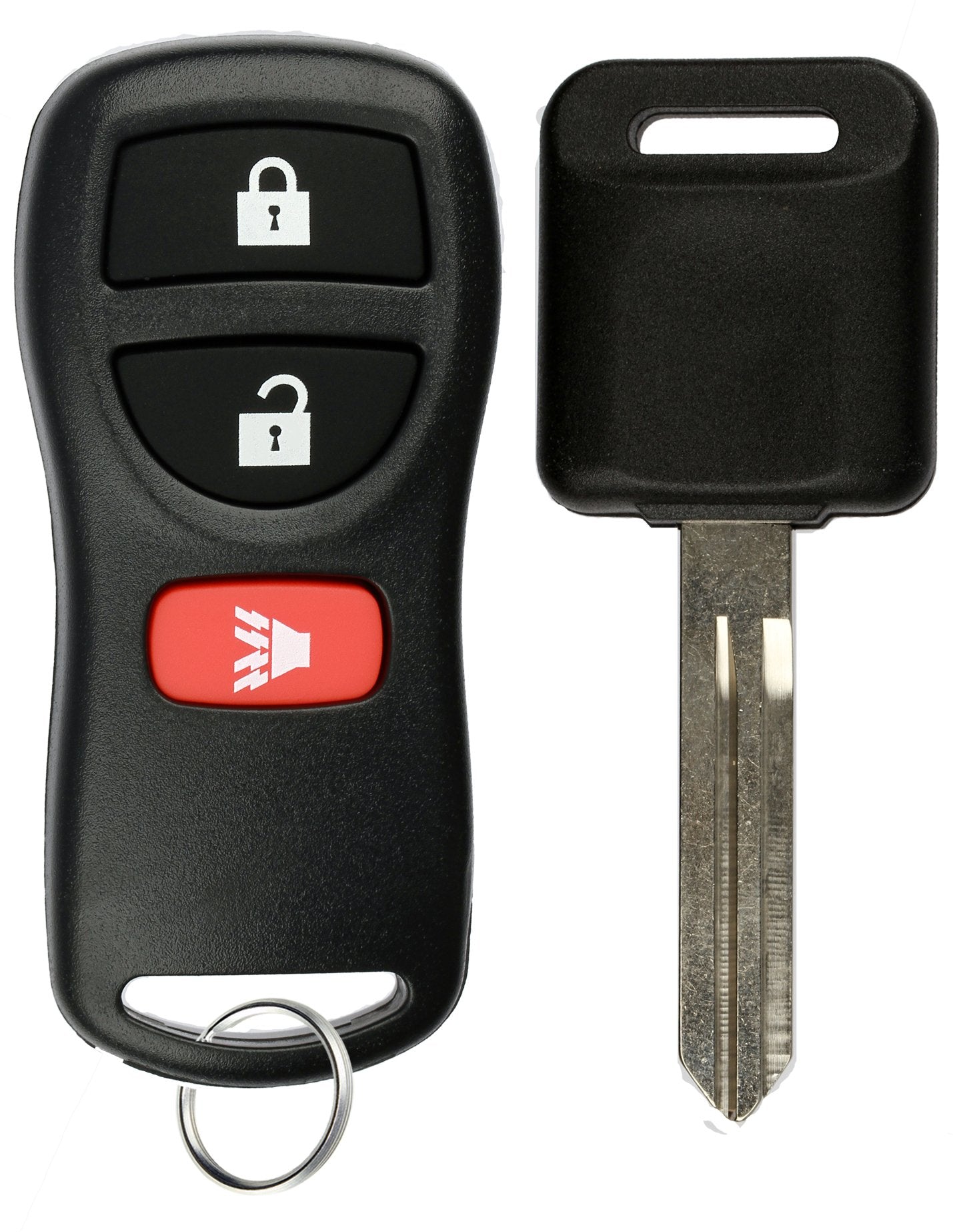 Keylessoption 2 Item Bundle 1 Key Fob Keyless Entry Remote 1 Uncut For 46 Chip Ignition Key
