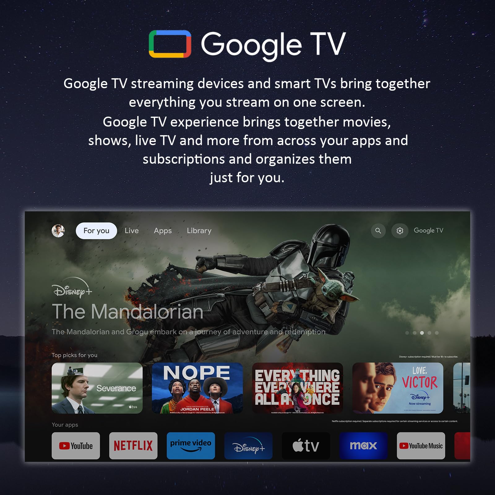 Sylvox Outdoor Tv, 65 Inch Smart Tv Waterproof Outdoor Tvs, 4K Weatherproof Television For Outside,Support Google Assistant & Ch