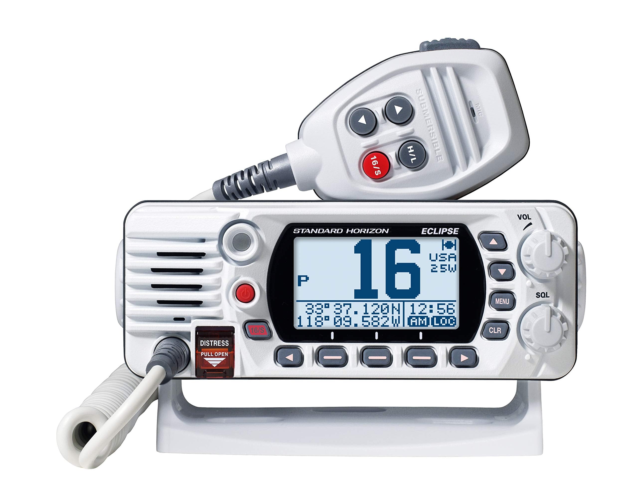 Standard Horizon Gx1400 Eclipse Fixed Mount Vhf Radio   White