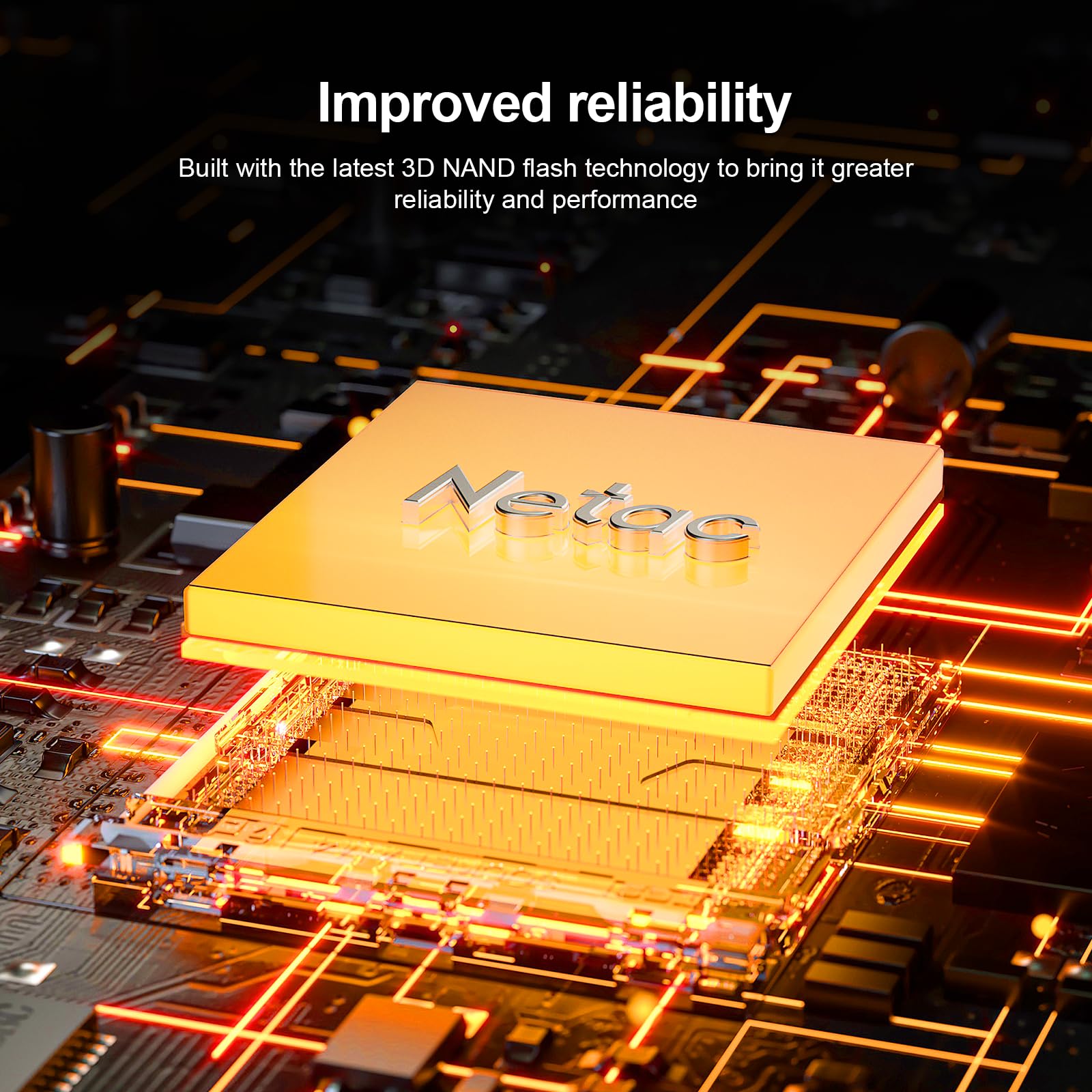 Netac 4Tb Pcie Gen4X4 M.2 Ssd Up To 7,300 Mb/S Nvme Internal Ssd With Aluminum Heatspreader High Performance Storage For Desktop And Laptop Pcs Works With Ps5, Nv7000 T