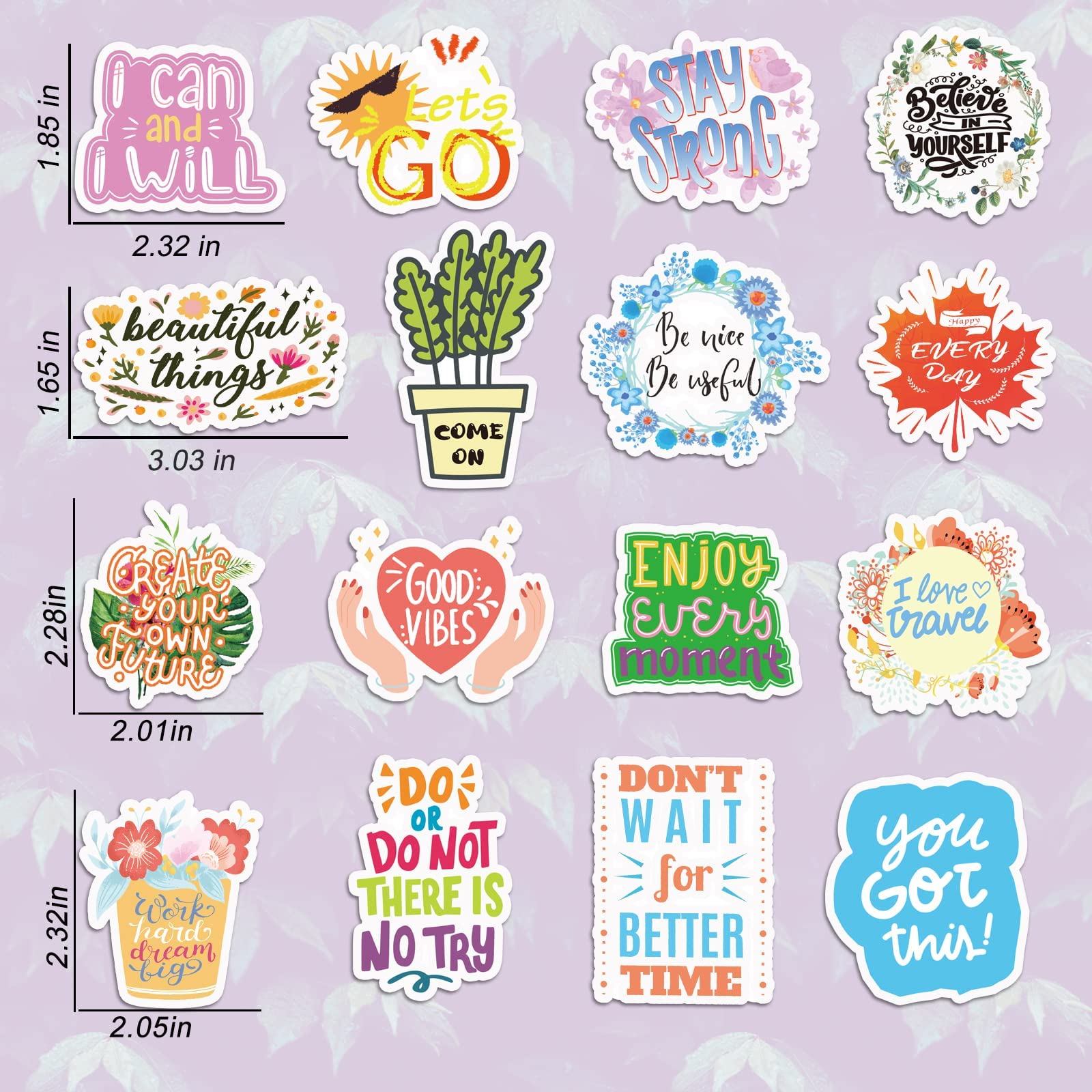 Inspirational Stickers,150Pcs Motivational Stickers For Water Bottles Positive Quote Stickers For Journaling Scrapbook Aesthtic