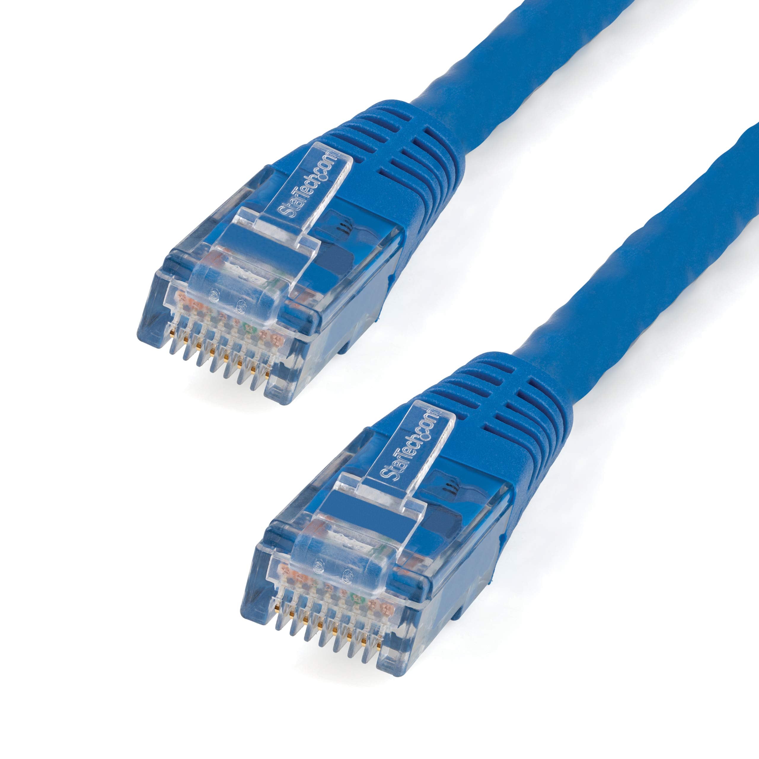 Startech.Com 3 Ft. Cat6 Ethernet Cable   10 Pack   Etl Verified   Blue Cat6 Patch Cord   Molded Rj45 Connectors   24 Awg Copper