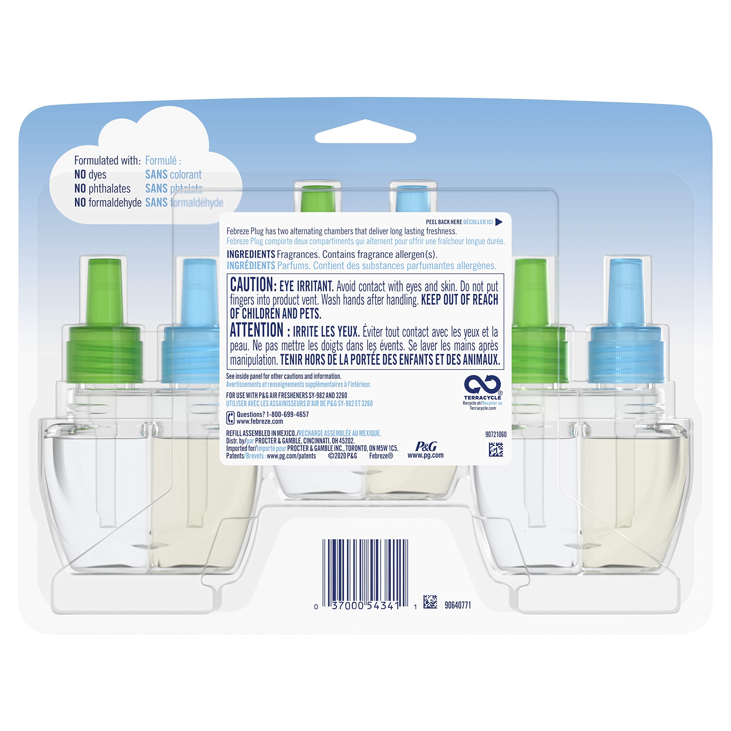 Febreze Plug Air Freshener Oil Refill, Gain - Thumbnail 3