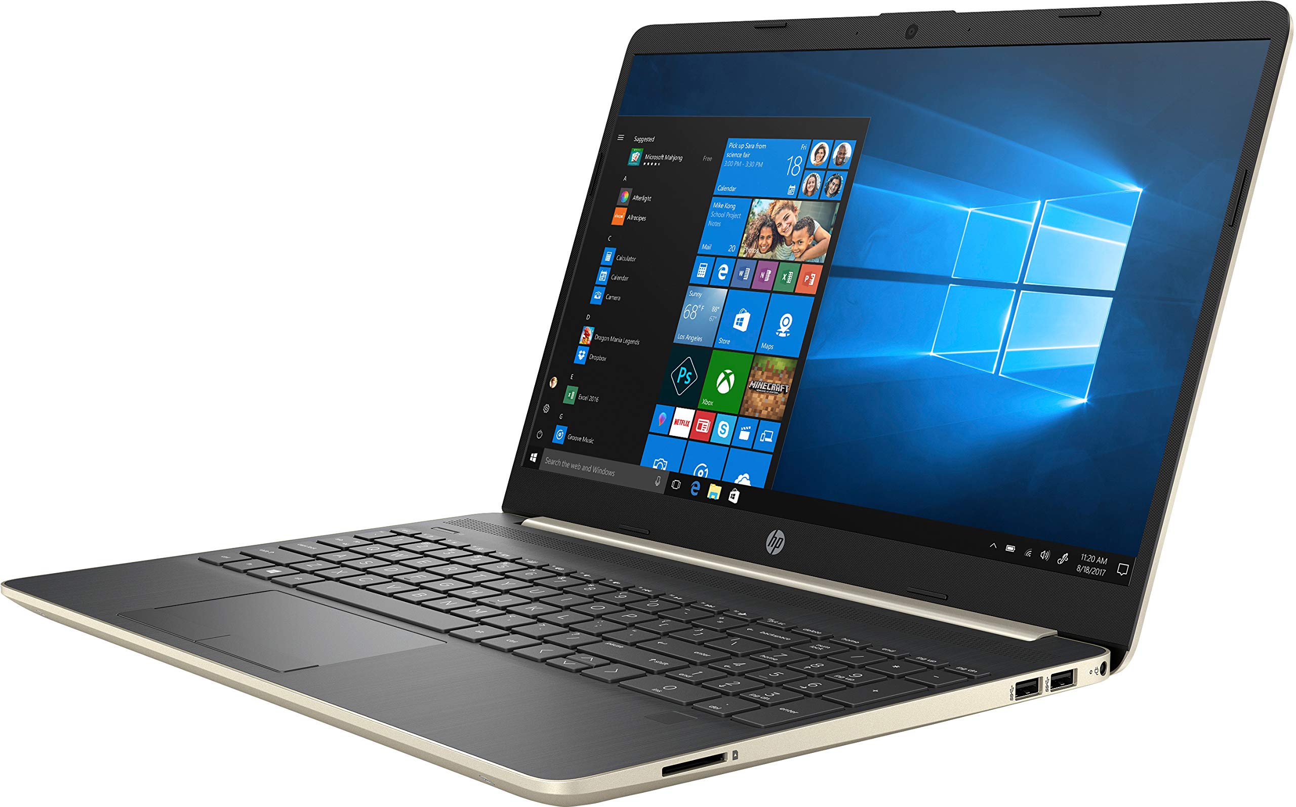 Hp Pavilion 2019 15.6 Hd Led Laptop Notebook Computer Pc, Intel I5 8265U, 8Gb Ddr4 Ram, 256Gb Pcie Nvme Ssd, Usb 3.1, Usb C, Blu