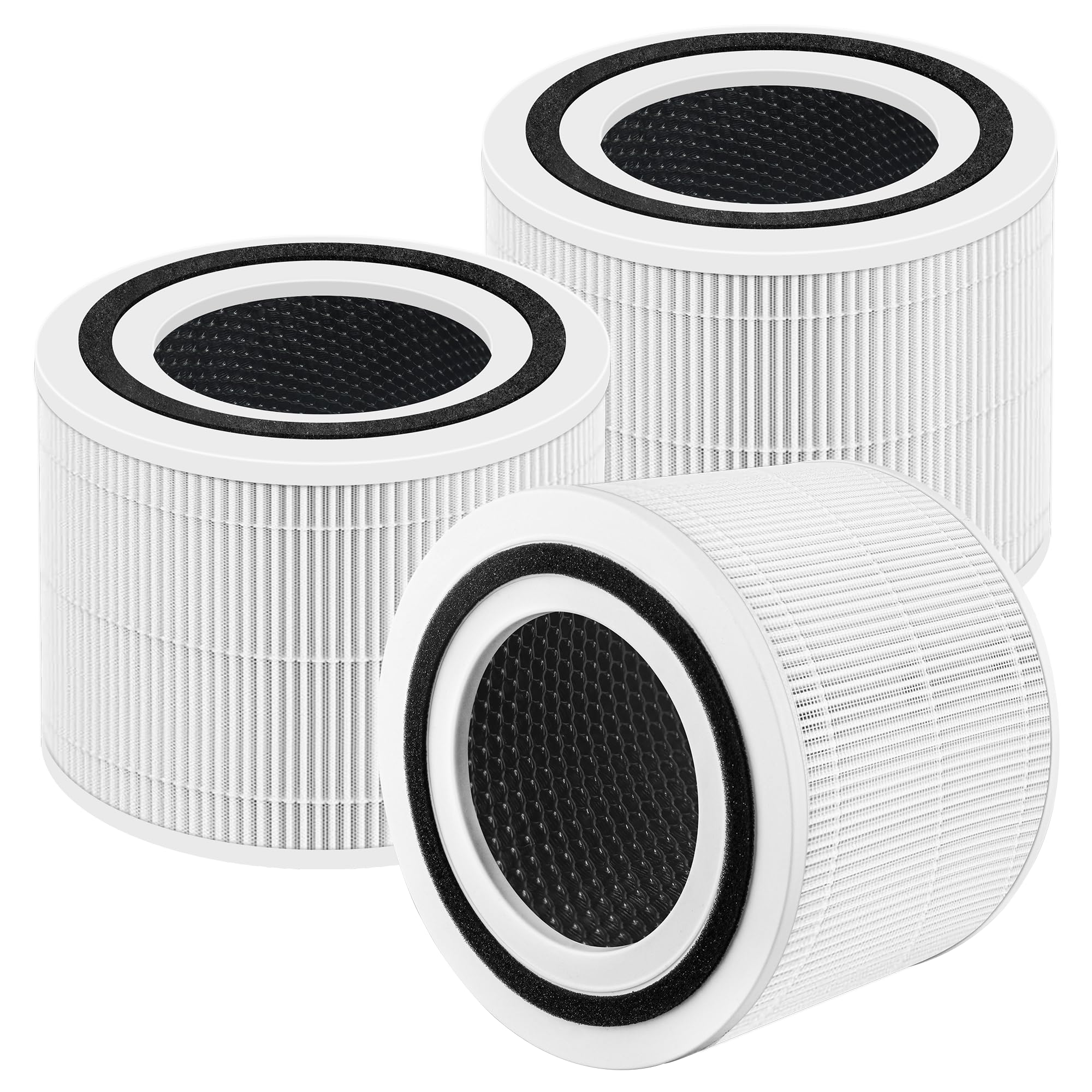 Core 300 Replacement Filter For Levoit Core 300 And Core 300S Air Purifier, 3 Pack 3 In 1 H13 True Hepa Replacement Filter, Comp