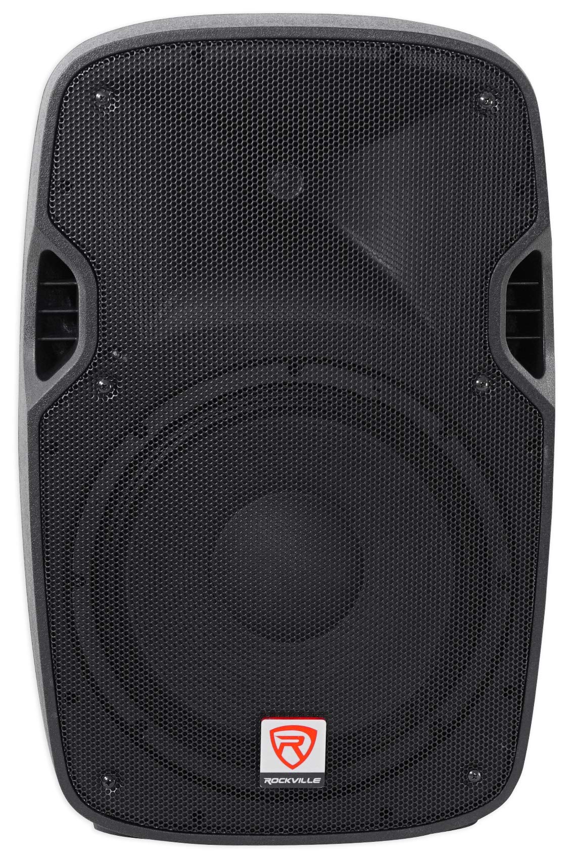 Rockville SPGN128 12 Passive 1200W Peak/ 300W RMS DJ PA Speaker 8 Ohm, Lightweight ABS Cabinet, Twist-Lock Connections, Deep Bas