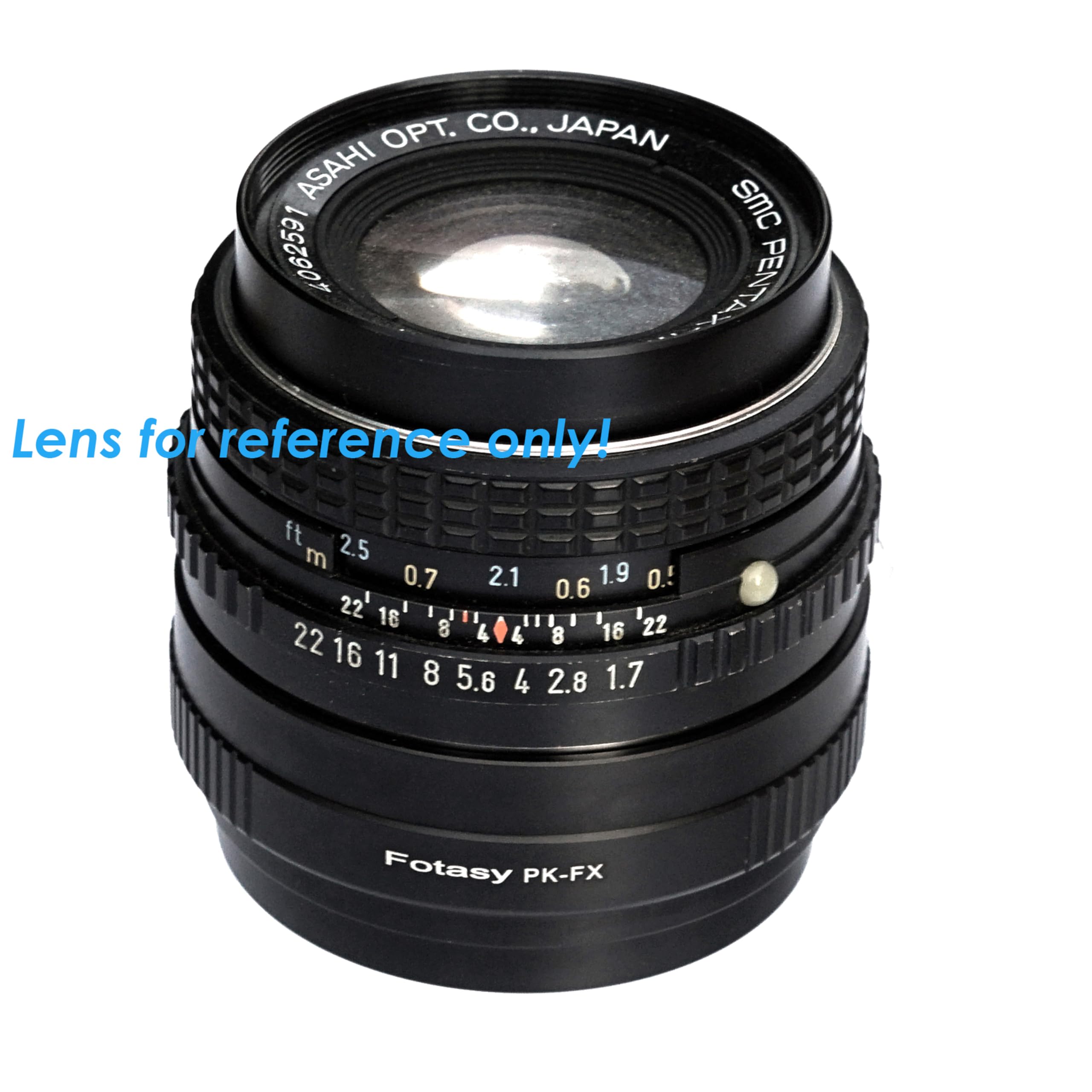 Fotasy Pk Lens To Fuji X Adapter, Adapter For Pentax K Mount, Compatible With Fujifilm X-Pro1 X-Pro2 X-Pro3 X-E2 X-E3 X-A10 X-T1