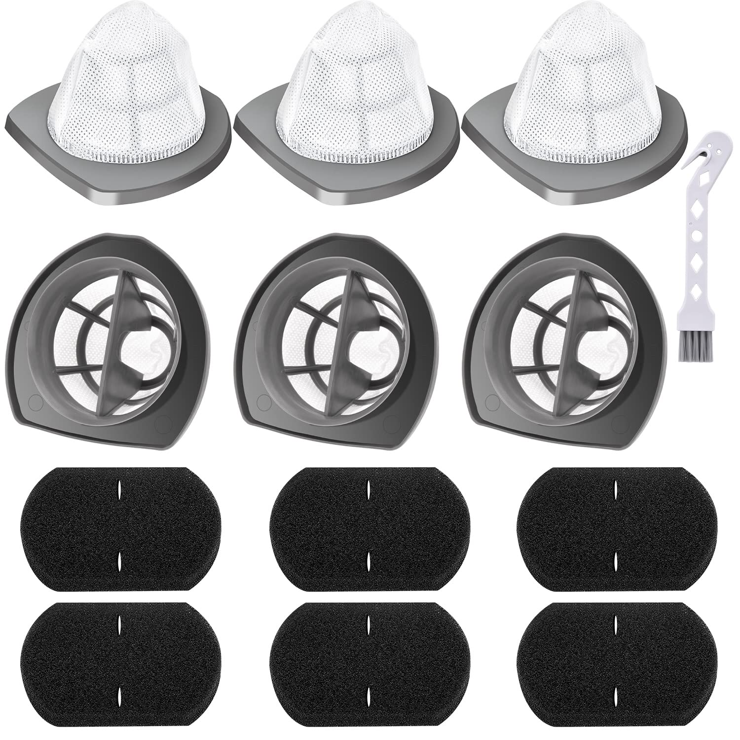 2033 Vacuum Filter For Bissell Featherweight Stick Lightweight Bagless Vacuum 20331 20333 20334 20336 20339 2033M,6 Mesh Filters