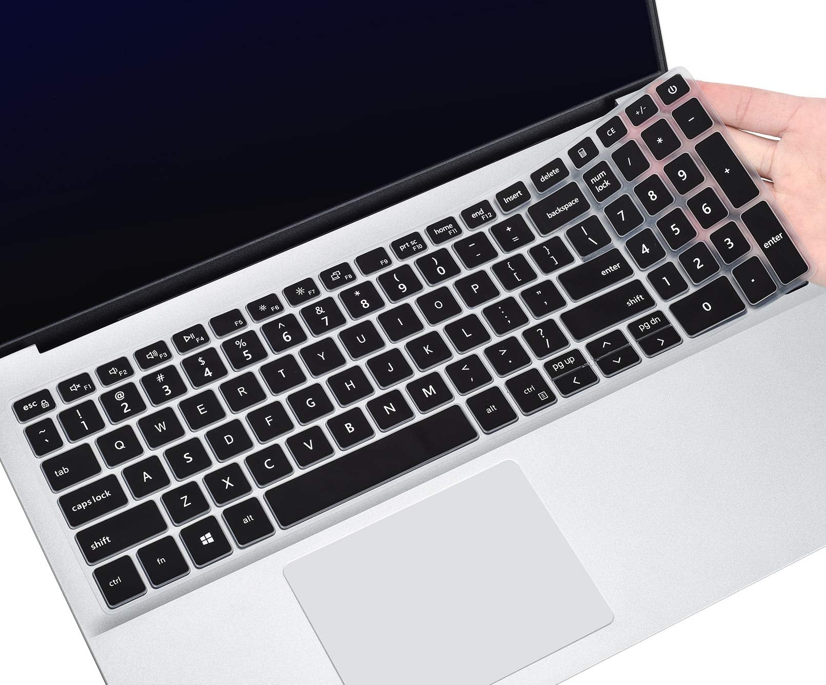 Keyboard Cover For Dell G15 5510 5515 5520 5521 5525 5530 5535, Inspiron 3501 3505 5501 5502 5505 5508 5584 5590 5593 5598 7000