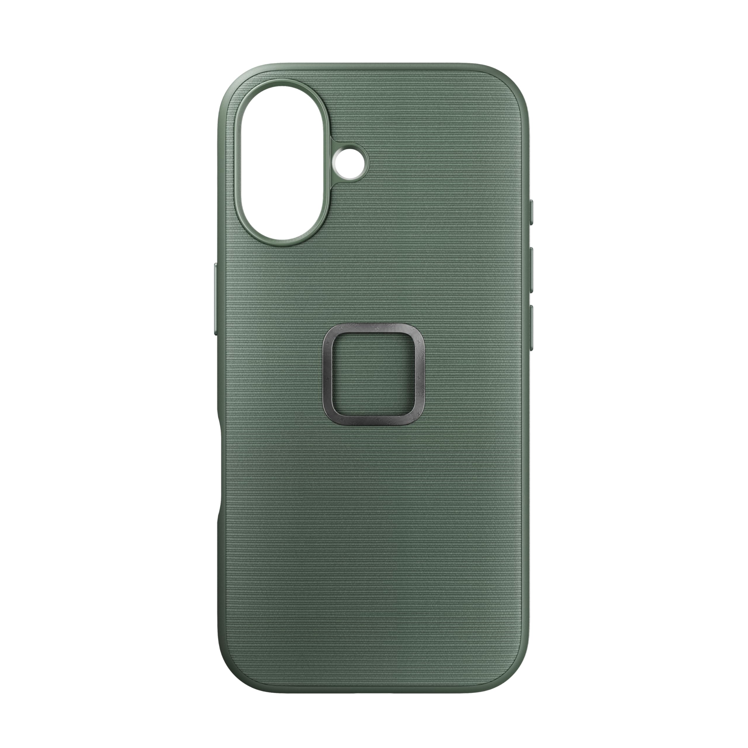 Peak Design Mobile Everyday Phone Case for iPhone 16, Sage, Slim Profile, Drop Protection, Weatherproof Fabric Shell, SlimLink C