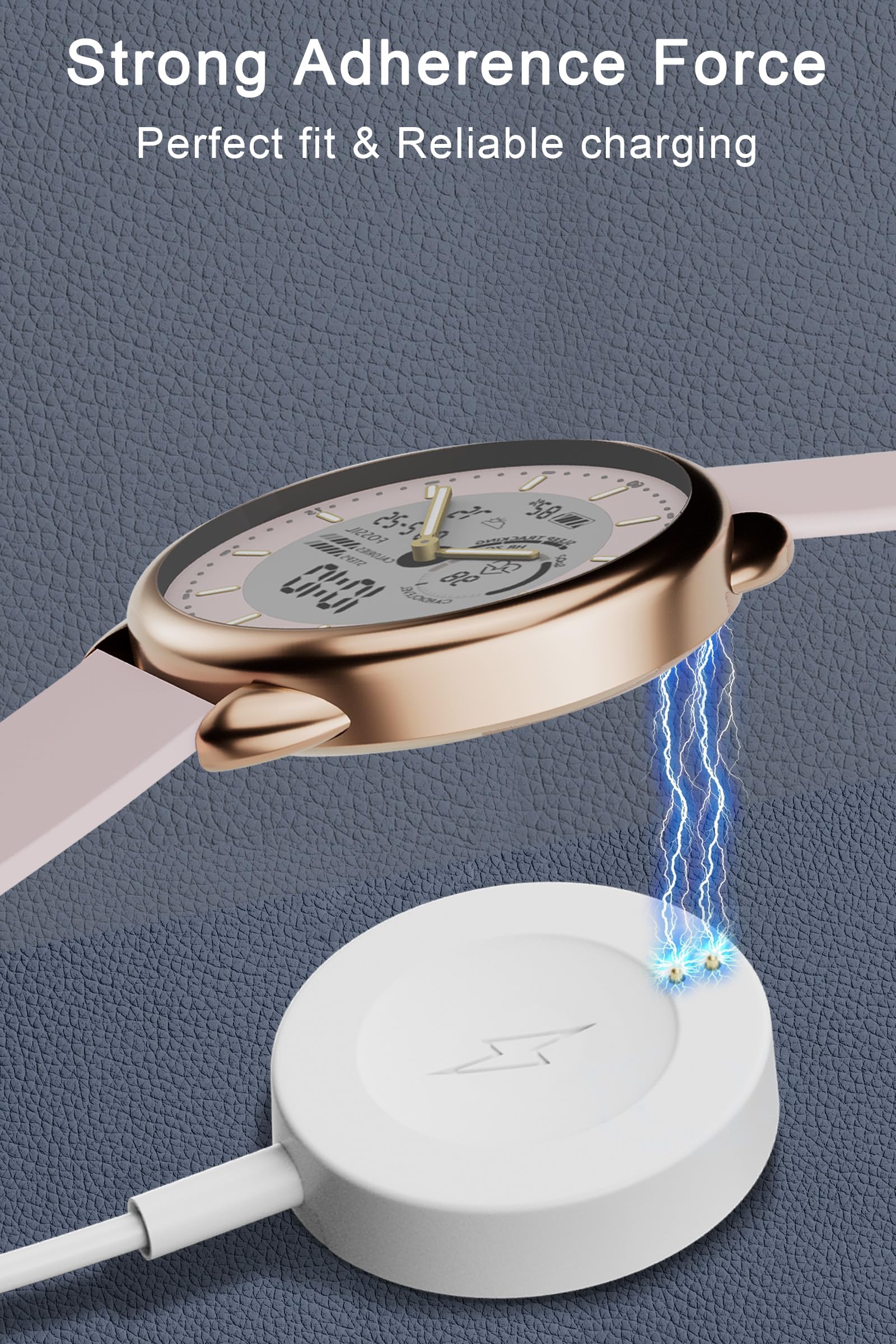 Yaekea Fossil Watch Charger For Fossil/Misfit/Michael Kors/Skagen/Emporio Armani/Kate Spade/Diesel Smart Watch Charging Cable St