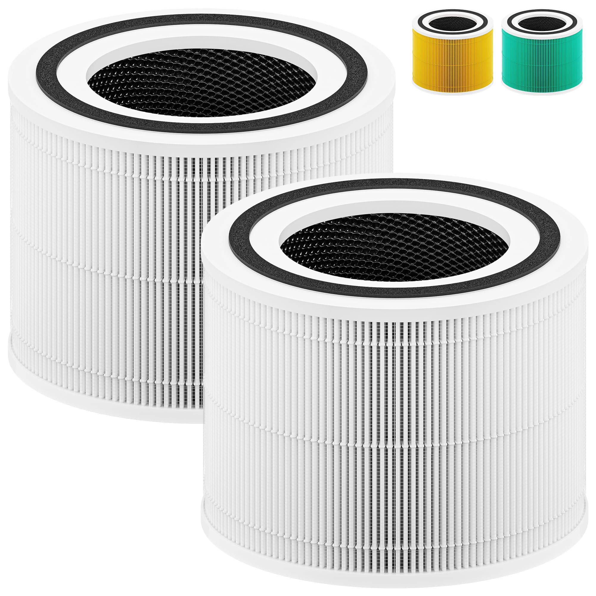 240 True Hepa 14 Replacement Filter Compatible With Puroair 240, 3 In 1 True Hepa Filter Replacement, Grade True Hp 14 With Acti