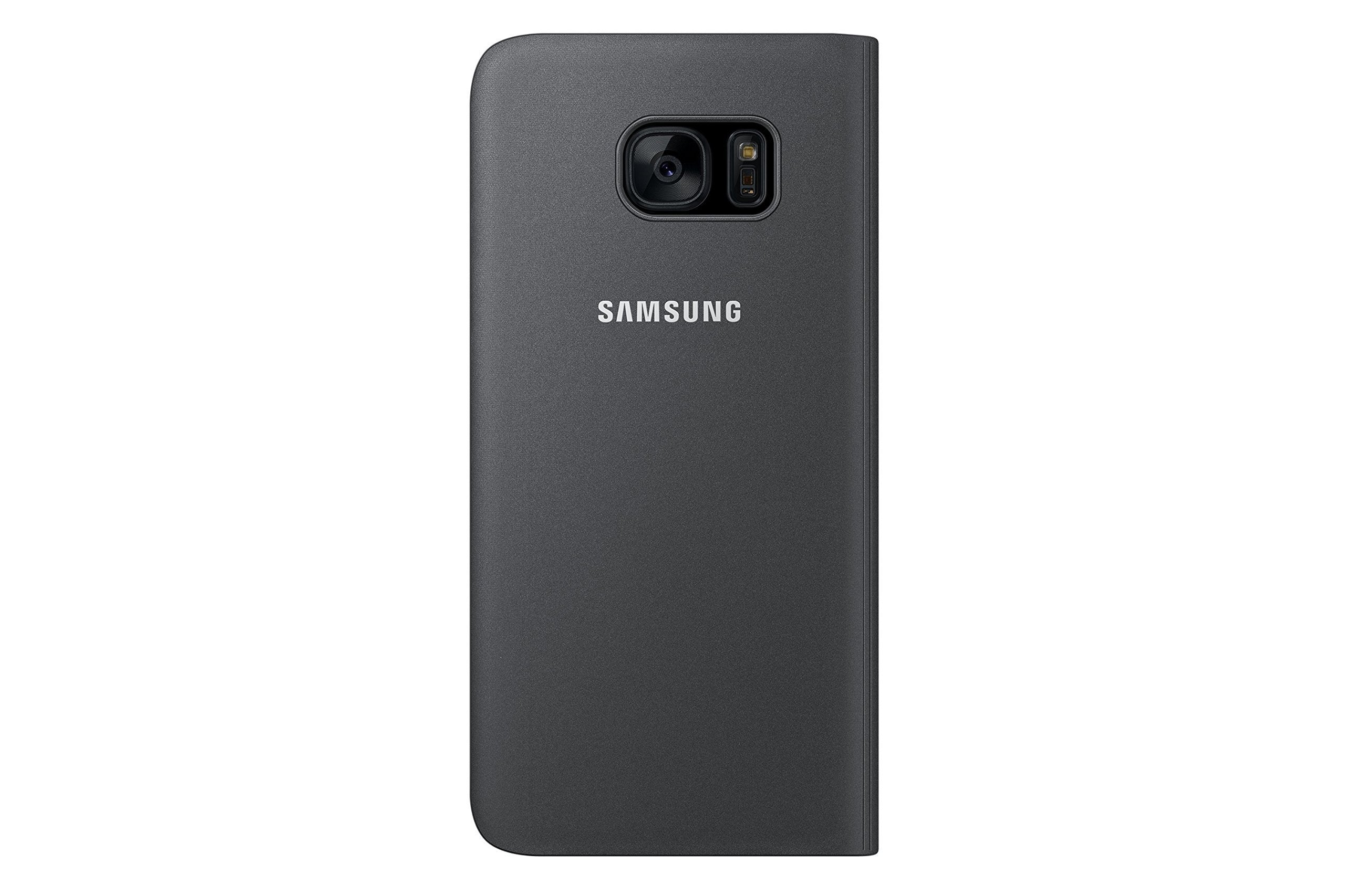 Samsung Galaxy S7 edge Case S-View Flip Cover - Black