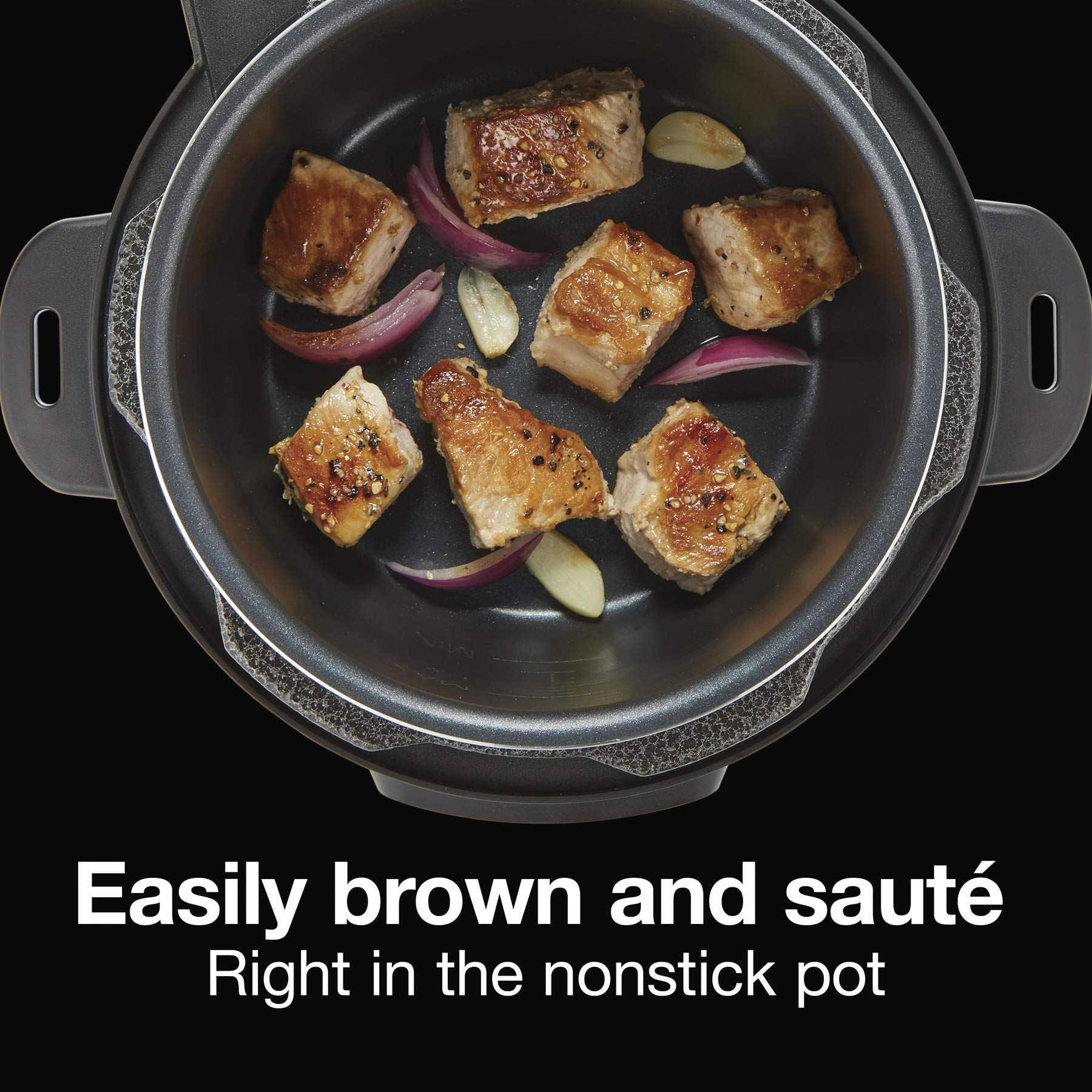 Proctor Silex Proctor Silex Simplicity 4 In 1 Electric Pressure Cooker, 3 Quart Multi Function With Slow Cook, Steam, Saut  , Ri