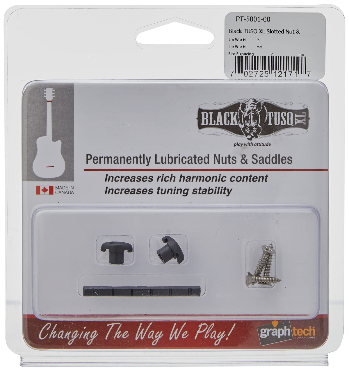 Graphtech Guitar Top Nut (Pt 5001 00)