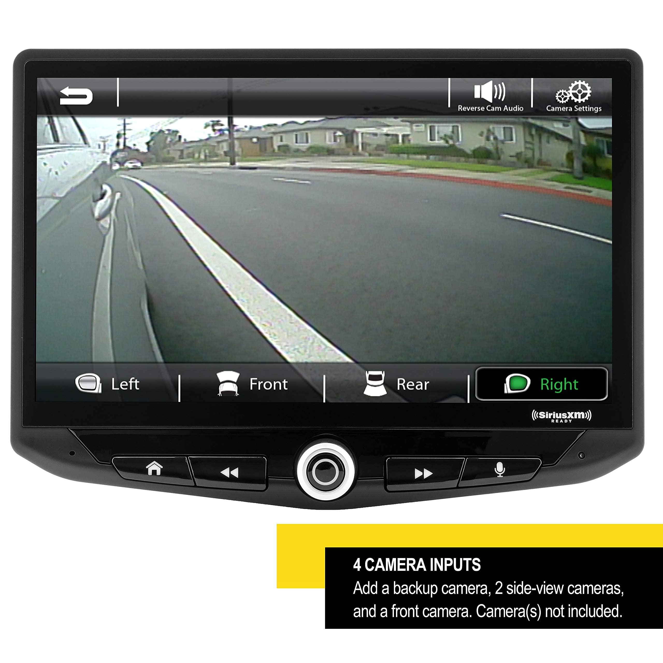 Stinger Heigh10 10 Multimedia Car Stereo 1024 X 600 Hd Display. Apple Car Play, Android Auto, Siriusxm Ready, Bluetooth, Toslink