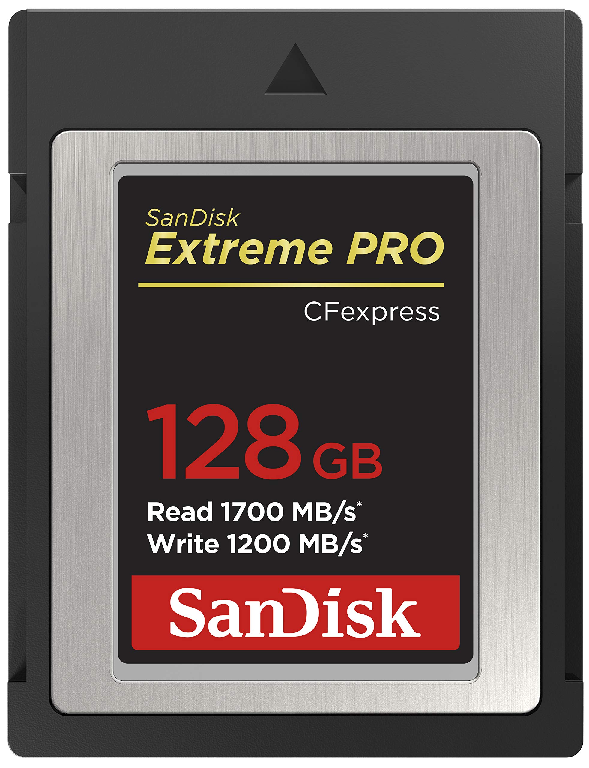 SanDisk 128GB Extreme PRO CFexpress Card Type B  SDCFE128GGN4NN, Silver