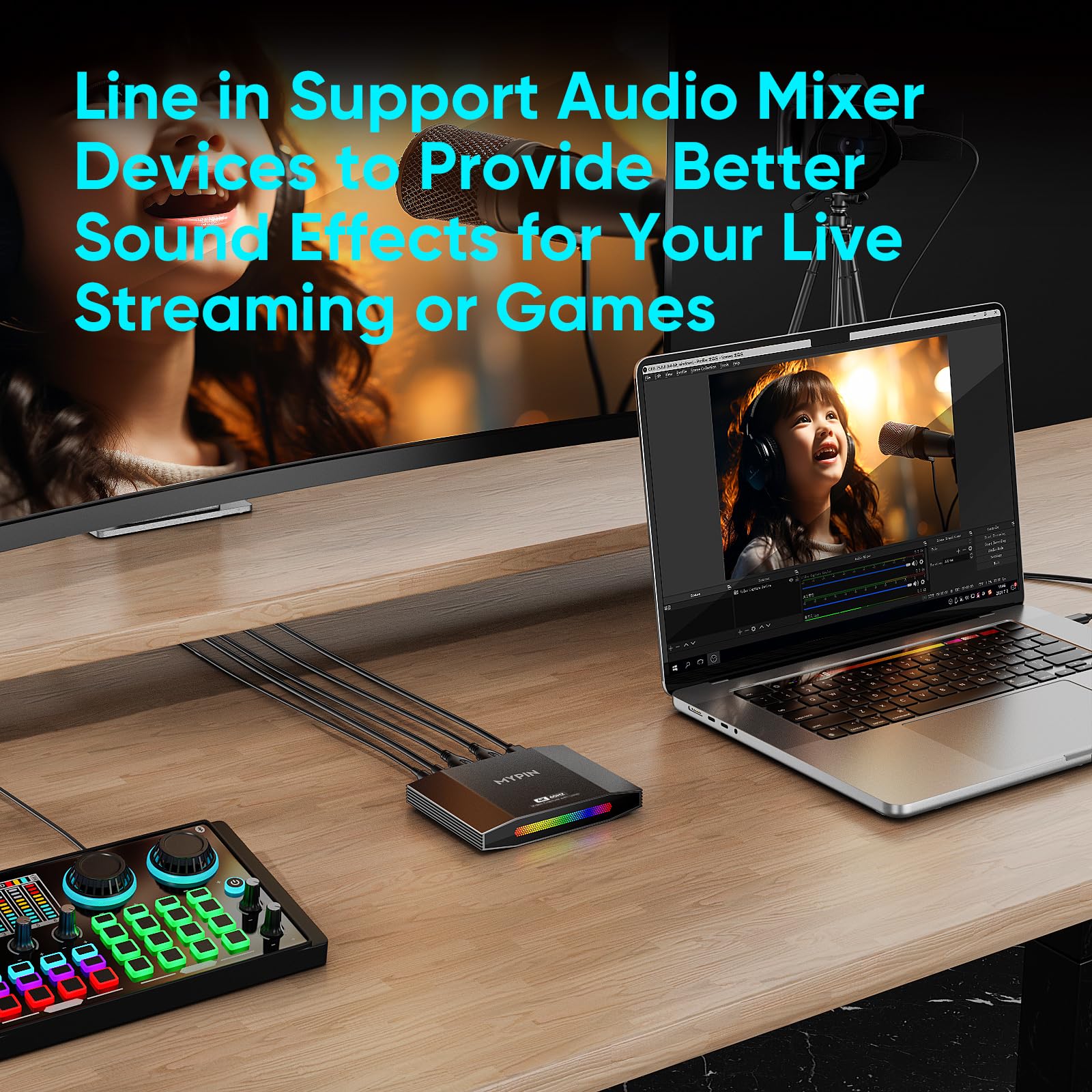 4K 60Fps Hdmi Video Game Capture And Passthrough Support Hdr & Vrr,1080P 120Fps Capture For Games Console Live Streaming And Vid