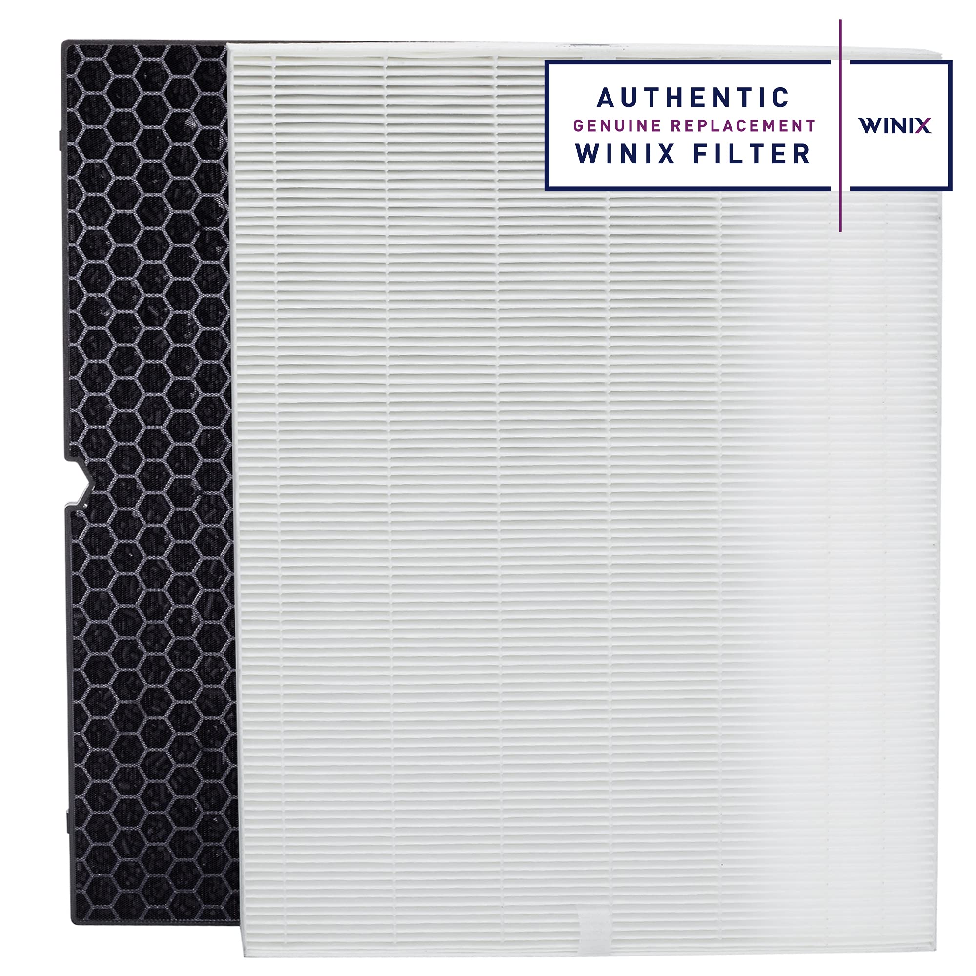 Genuine Winix 116130 Replacement Filter H For 5500 2 Air Purifier , White